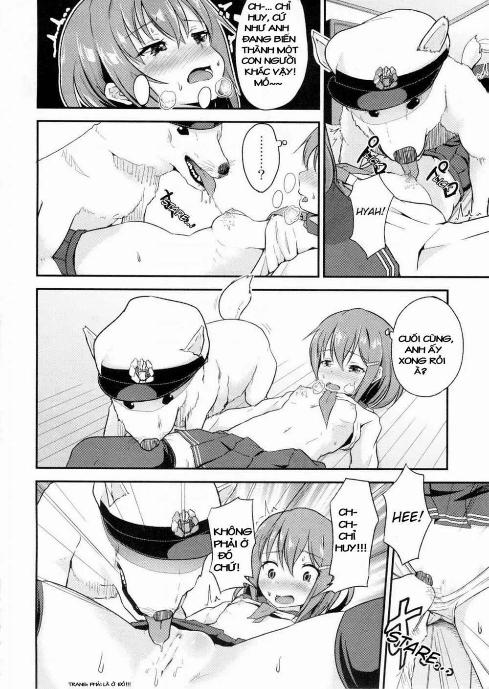 HentaiVN.net - Ảnh 6 - [LOLI] Shireikan Ga Wanko Ni Nacchatta!! (Kantai Collection) - Oneshot