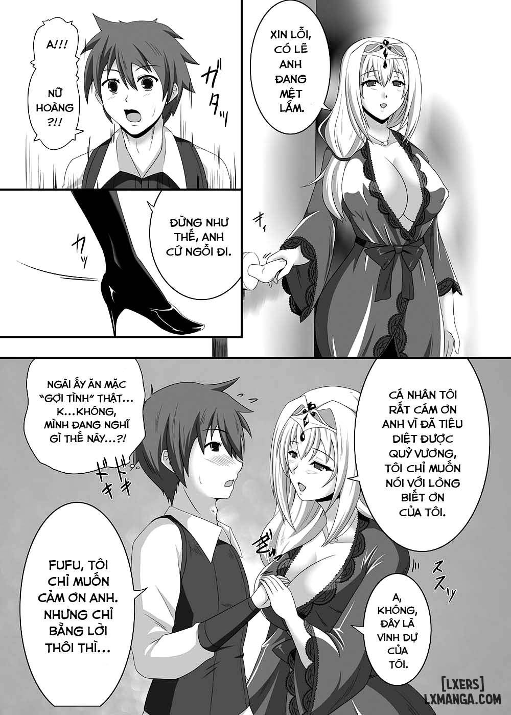 HentaiVN.net - Ảnh 3 - Queen's Drain - Oneshot