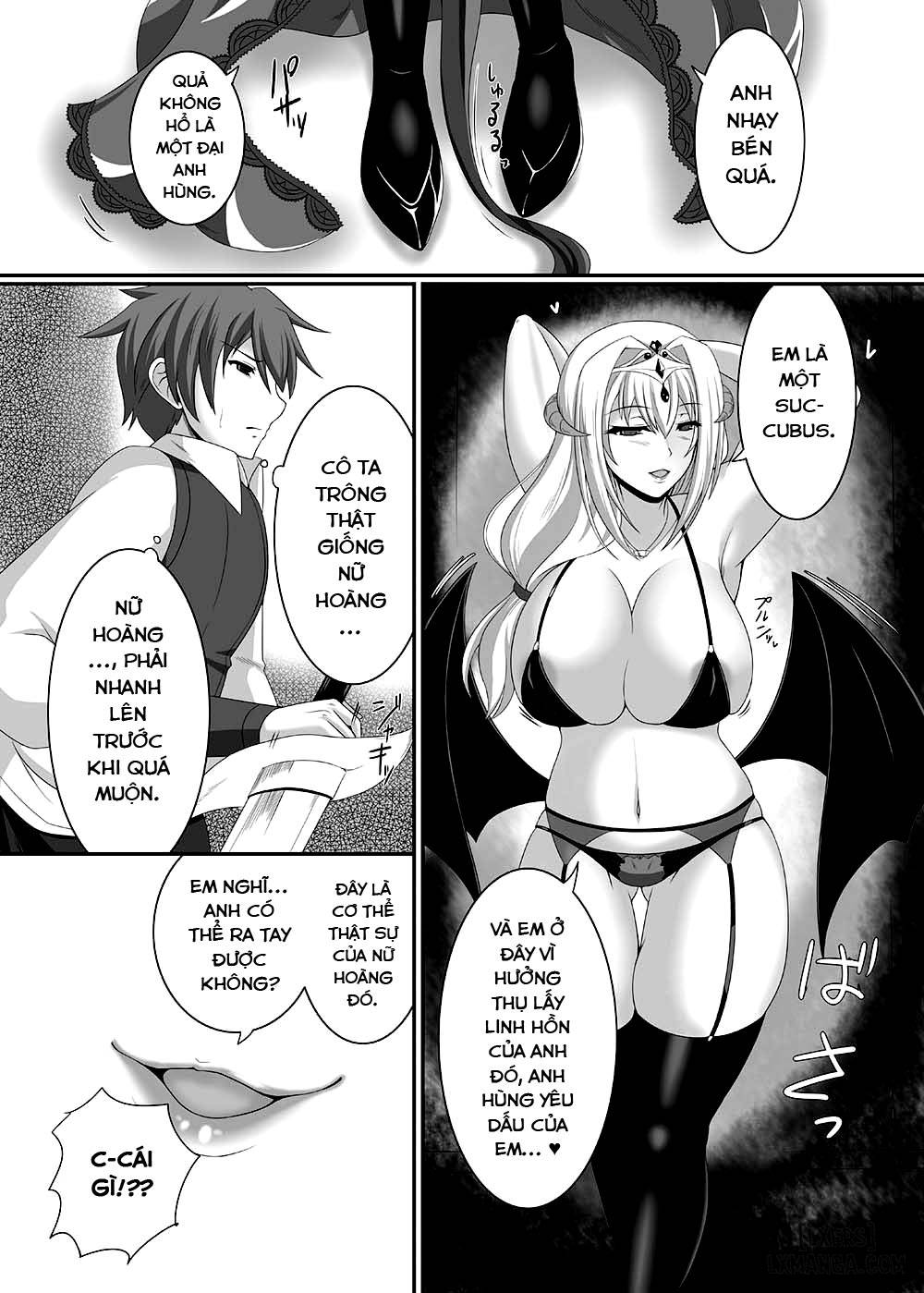 HentaiVN.net - Ảnh 5 - Queen's Drain - Oneshot