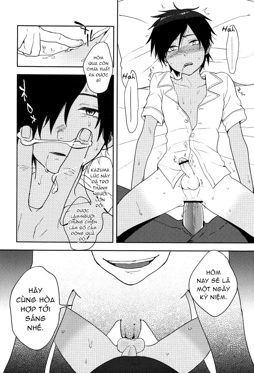 HentaiVN.net - Ảnh 14 - Kazuma-kun wa Otousan to Tottemo Nakayoshi desu - one shot