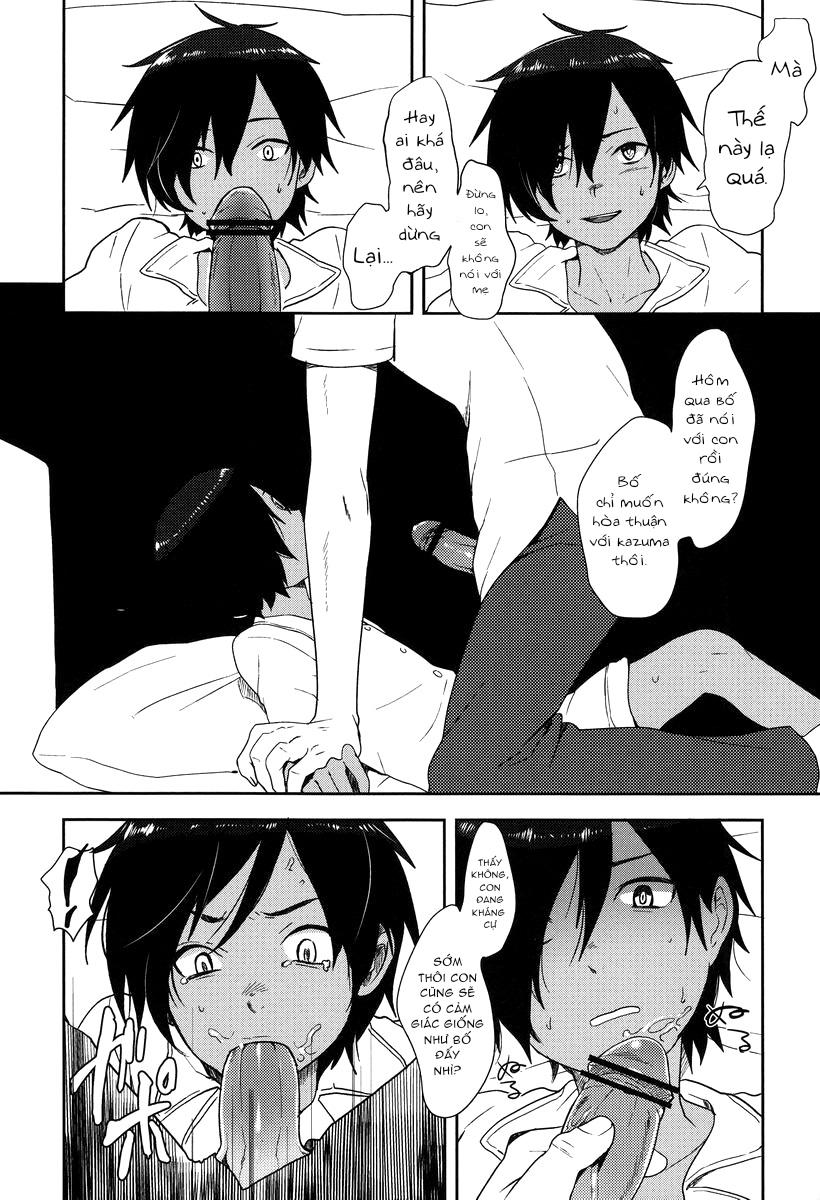 HentaiVN.net - Ảnh 5 - Kazuma-kun wa Otousan to Tottemo Nakayoshi desu - one shot
