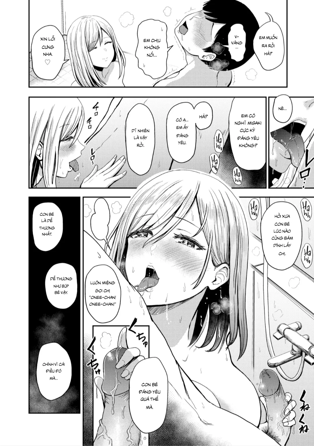 HentaiVN.net - Ảnh 9 - Chị Của Bạn Gái Tôi Thèm Khát Tôi - Oneshot
