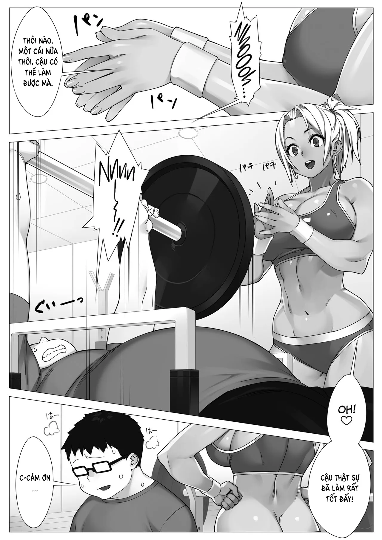 HentaiVN.net - Ảnh 3 - Nhún nhảy ở phòng gym [TRAINING DAY] - Oneshot