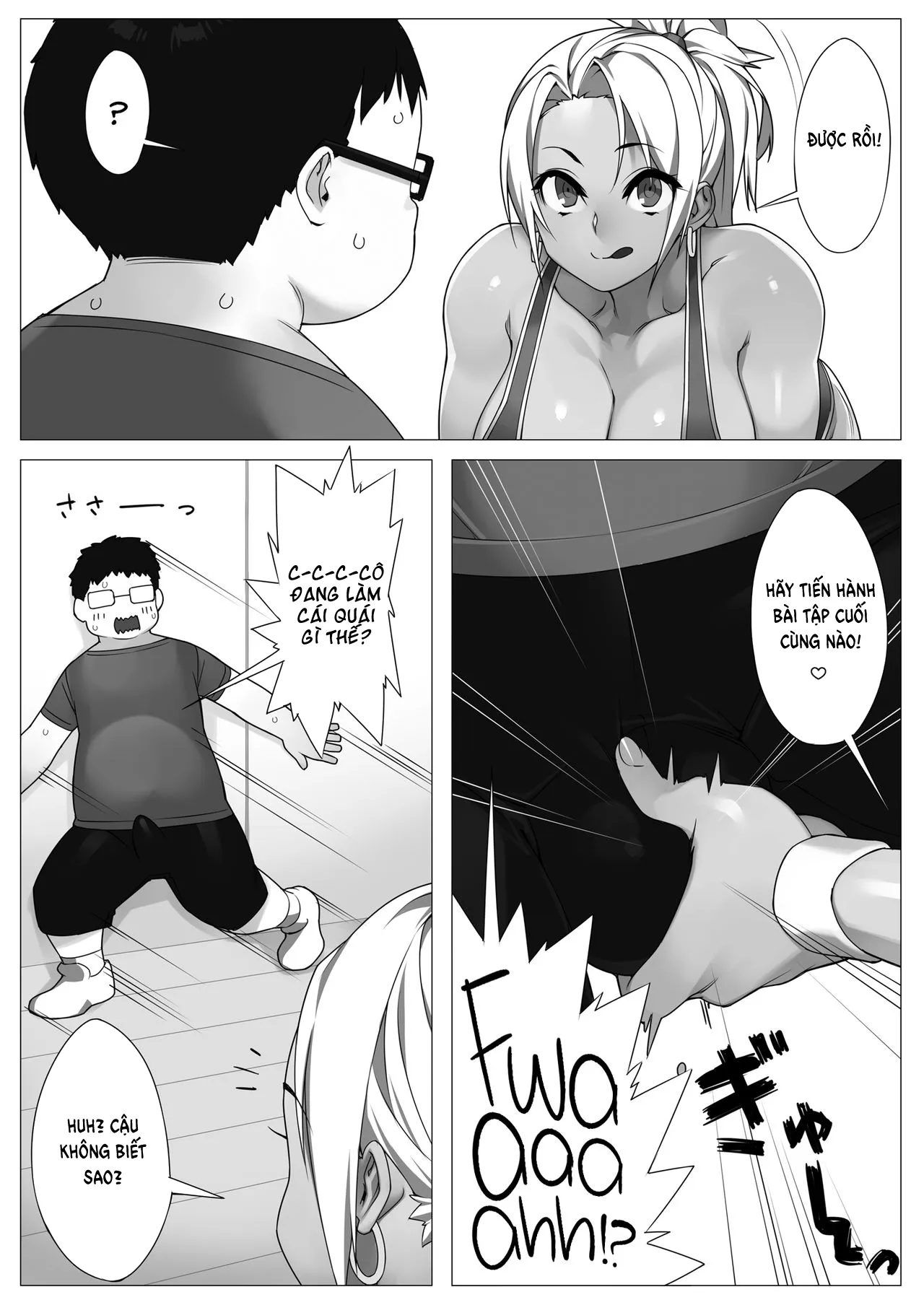 HentaiVN.net - Ảnh 4 - Nhún nhảy ở phòng gym [TRAINING DAY] - Oneshot