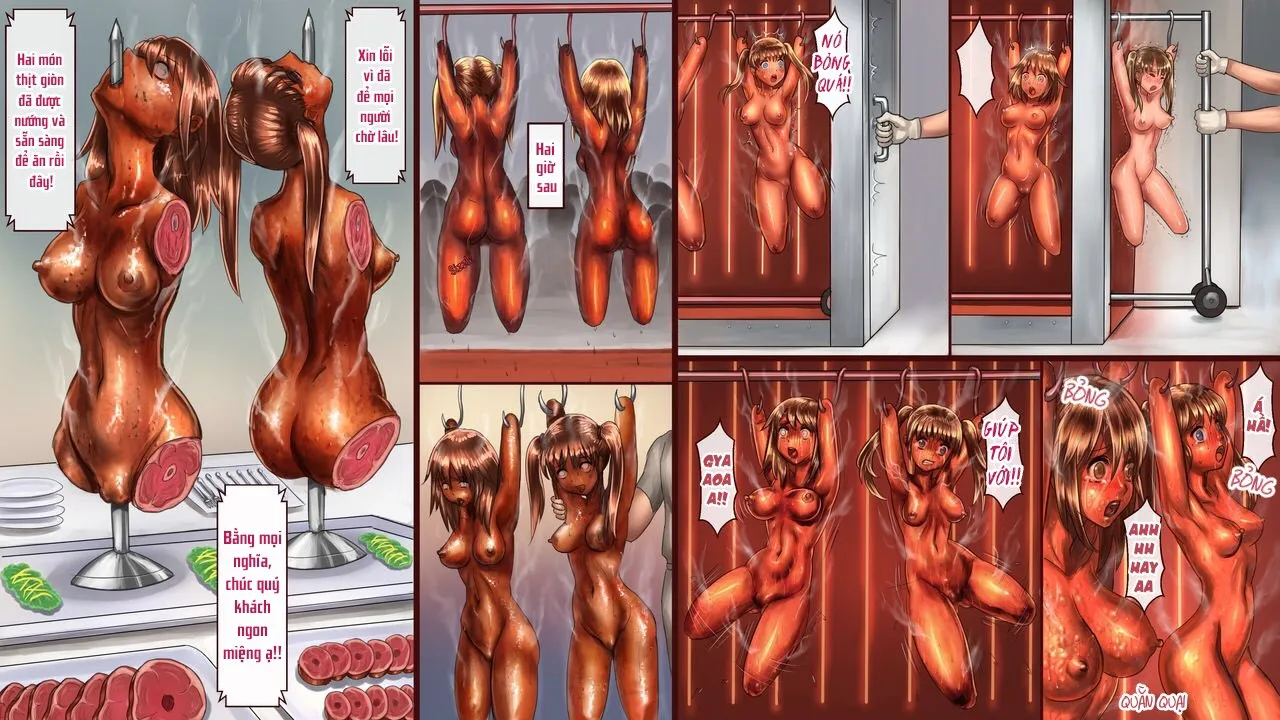 HentaiVN.net - Ảnh 6 - Vùng đất chăn nuôi phụ nữ [Mechiku no Kuni Daigowa ; The Country of Female Livestock ep 5] - Oneshot ngọt