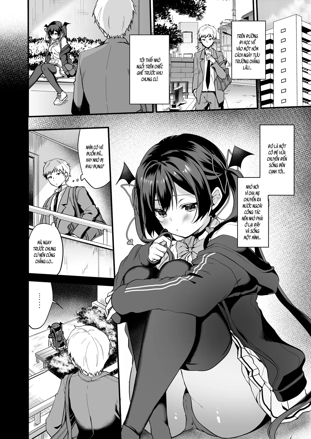 HentaiVN.net - Ảnh 4 - Cuộc tấn công của nhỏ tiểu ác ma! (nguyên tác) [Koakuma-chan no Kougeki! (original); 小悪魔ちゃんのこうげき! (オリジナル); Succubus' Plan A!] - Ch. 2