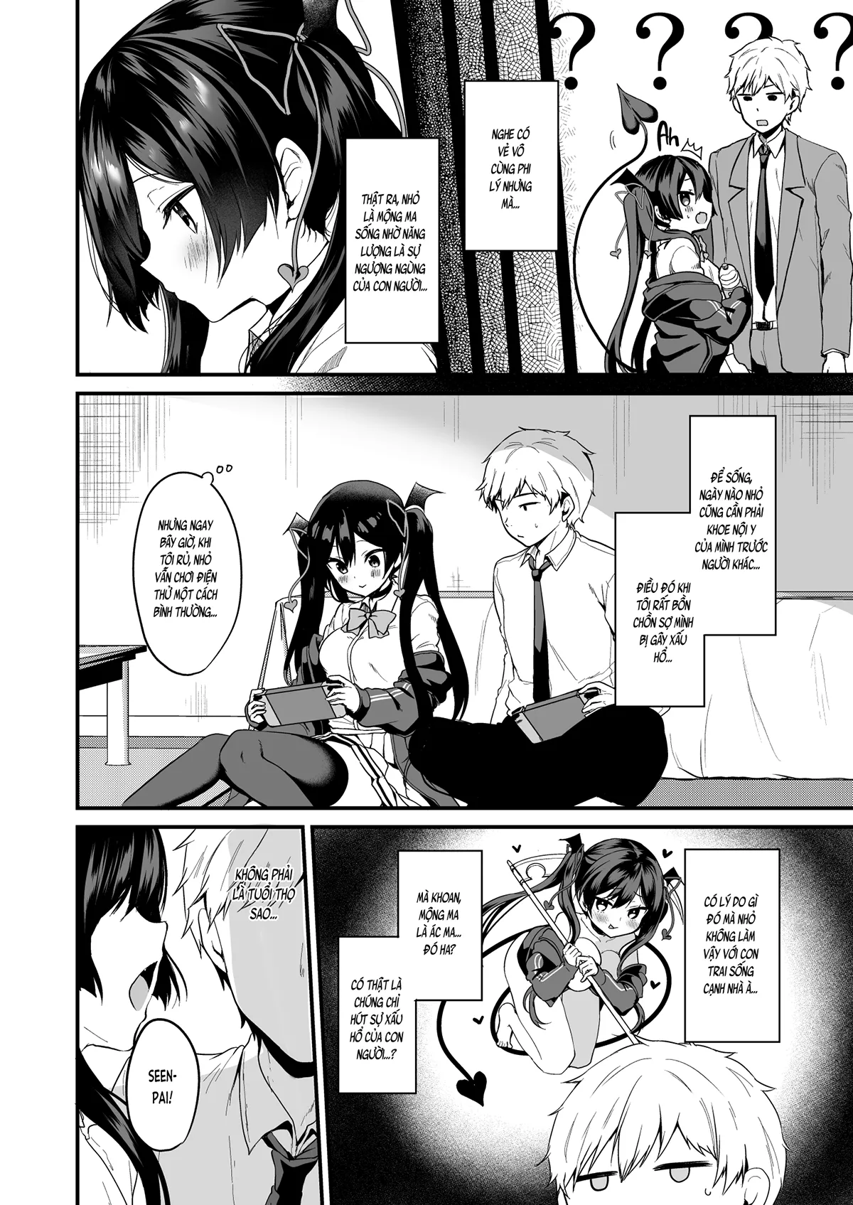 HentaiVN.net - Ảnh 6 - Cuộc tấn công của nhỏ tiểu ác ma! (nguyên tác) [Koakuma-chan no Kougeki! (original); 小悪魔ちゃんのこうげき! (オリジナル); Succubus' Plan A!] - Ch. 2