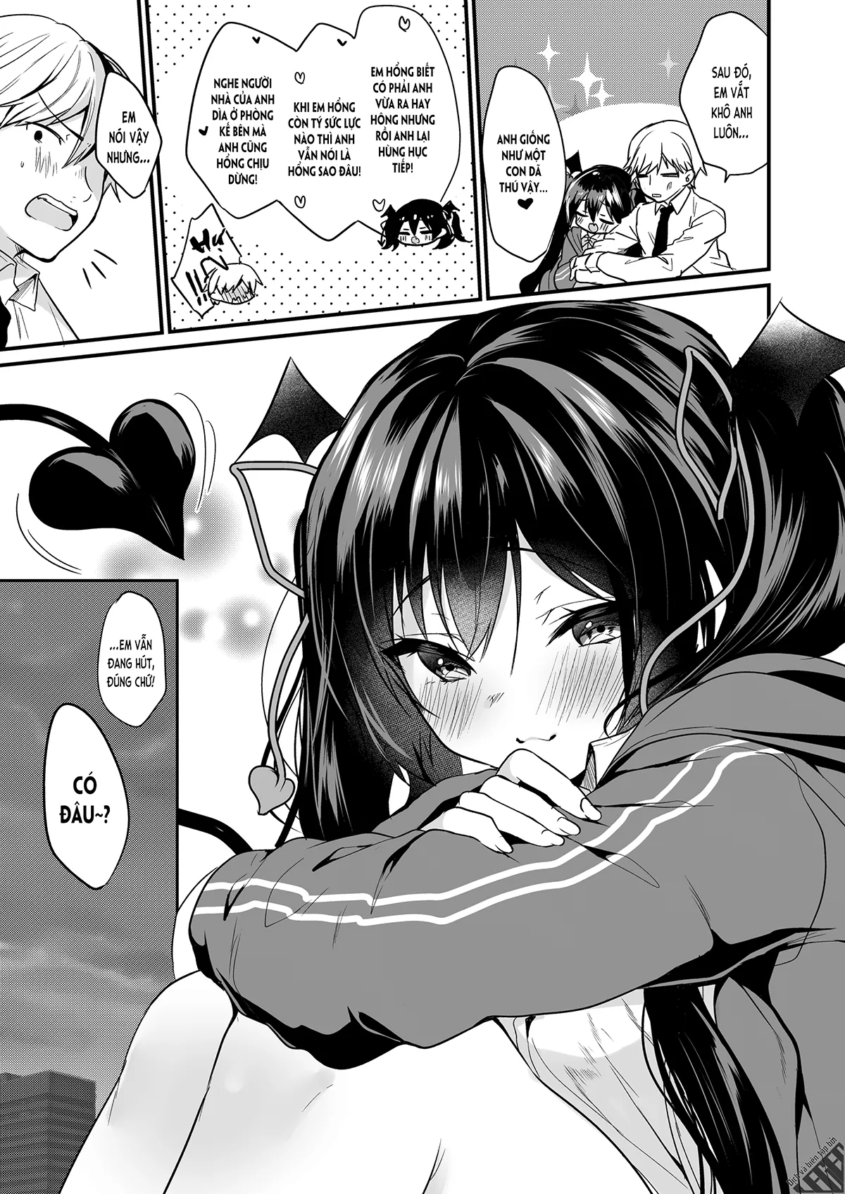 HentaiVN.net - Ảnh 17 - Cuộc tấn công của nhỏ tiểu ác ma! (nguyên tác) [Koakuma-chan no Kougeki! (original); 小悪魔ちゃんのこうげき! (オリジナル); Succubus' Plan A!] - Ch. 1 [không che]