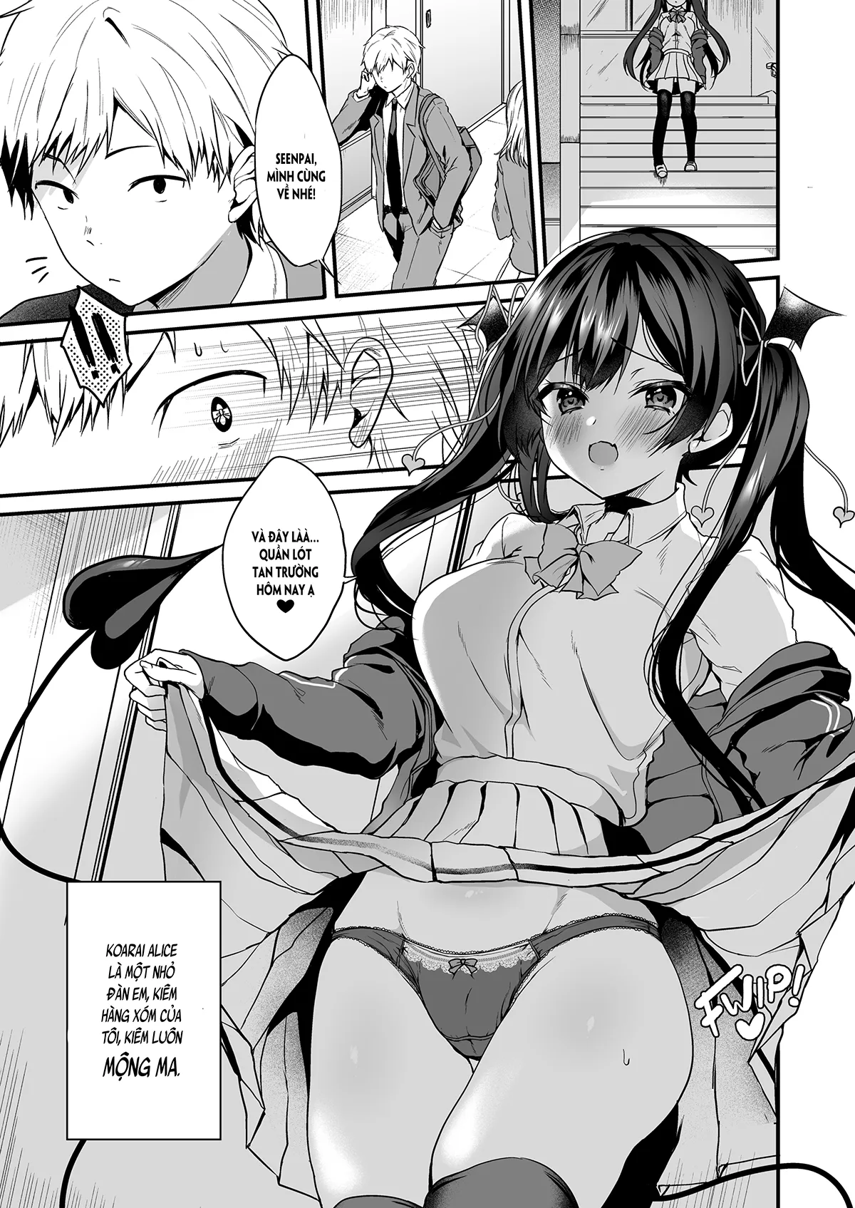 HentaiVN.net - Ảnh 3 - Cuộc tấn công của nhỏ tiểu ác ma! (nguyên tác) [Koakuma-chan no Kougeki! (original); 小悪魔ちゃんのこうげき! (オリジナル); Succubus' Plan A!] - Ch. 2 [không che]