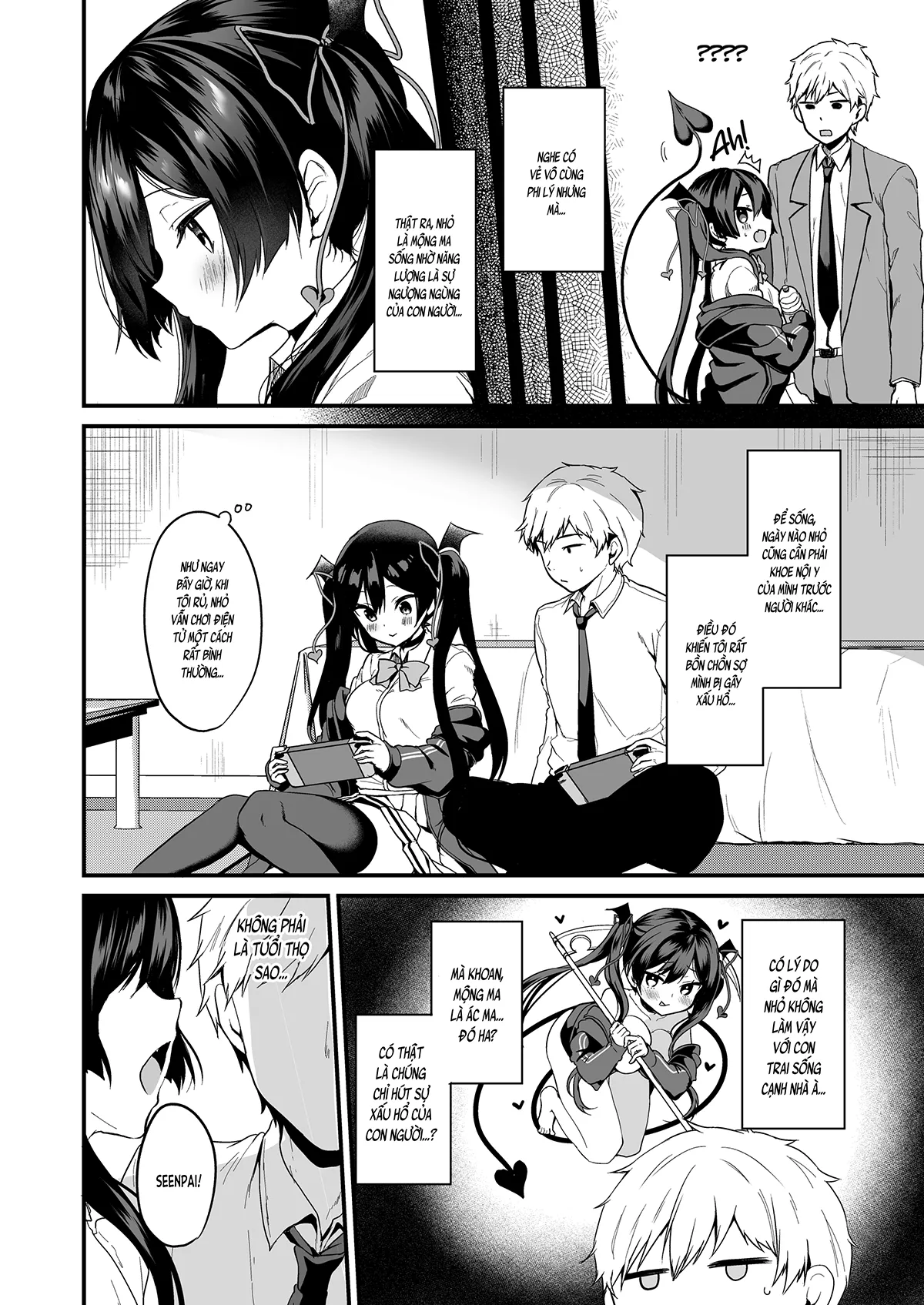 HentaiVN.net - Ảnh 6 - Cuộc tấn công của nhỏ tiểu ác ma! (nguyên tác) [Koakuma-chan no Kougeki! (original); 小悪魔ちゃんのこうげき! (オリジナル); Succubus' Plan A!] - Ch. 2 [không che]