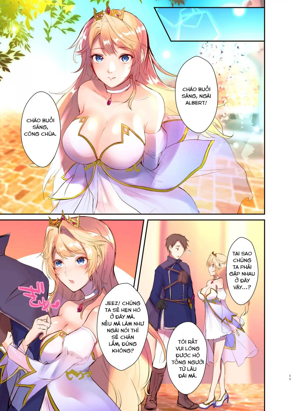 HentaiVN.net - Ảnh 10 - How to rescue the Demon King (TSF's F book 2020 No. 3) [Cách để cứu quỷ vương] - Oneshot