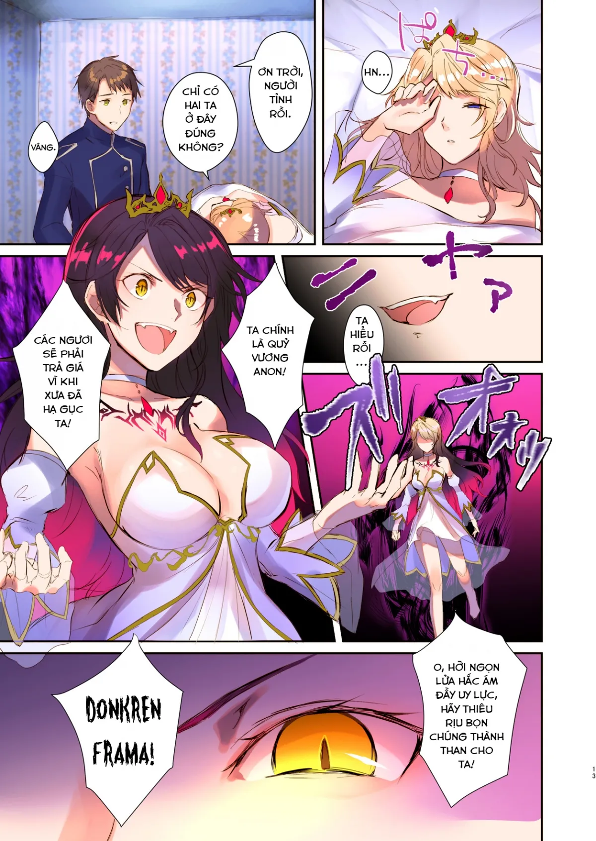 HentaiVN.net - Ảnh 12 - How to rescue the Demon King (TSF's F book 2020 No. 3) [Cách để cứu quỷ vương] - Oneshot