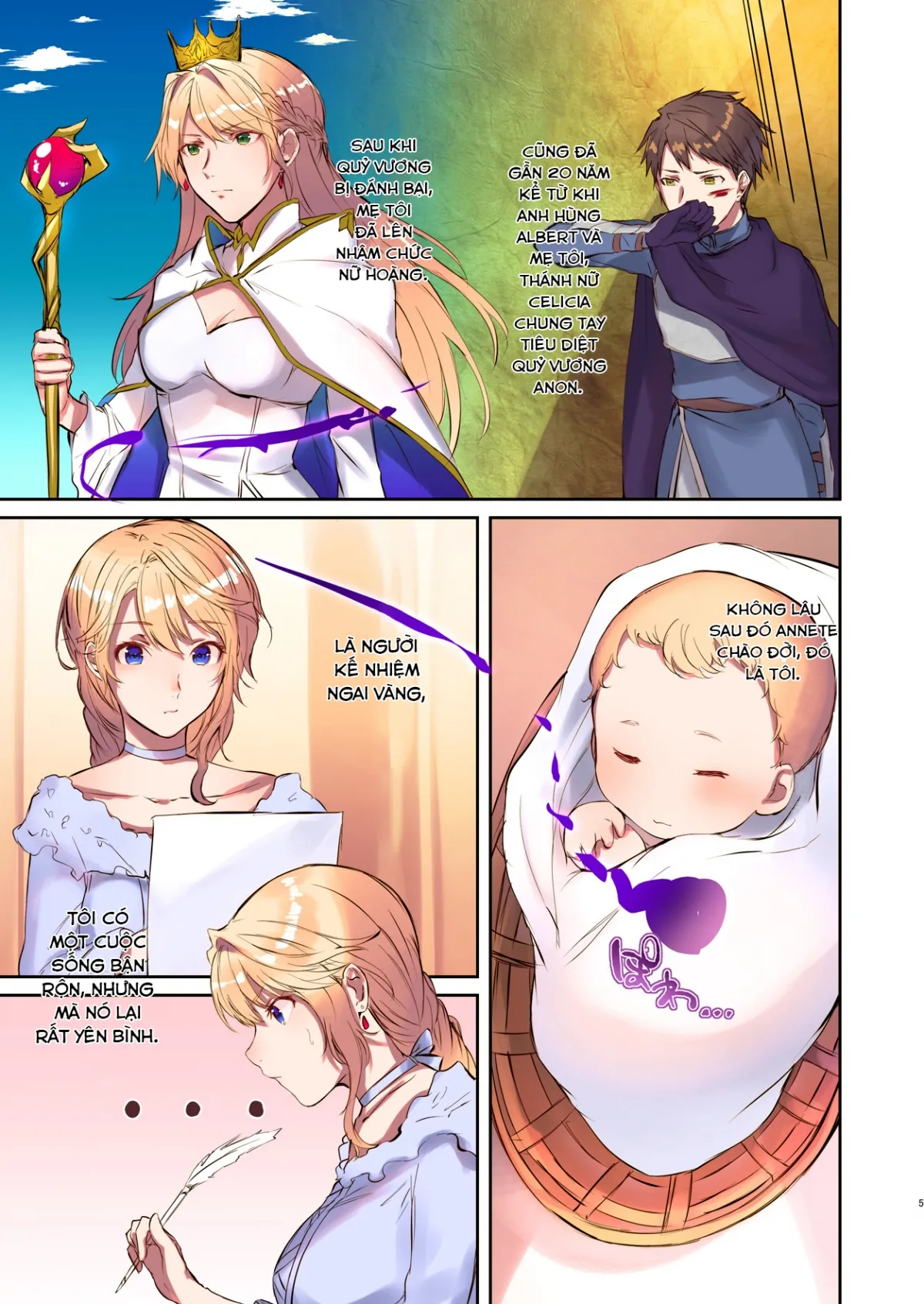 HentaiVN.net - Ảnh 4 - How to rescue the Demon King (TSF's F book 2020 No. 3) [Cách để cứu quỷ vương] - Oneshot