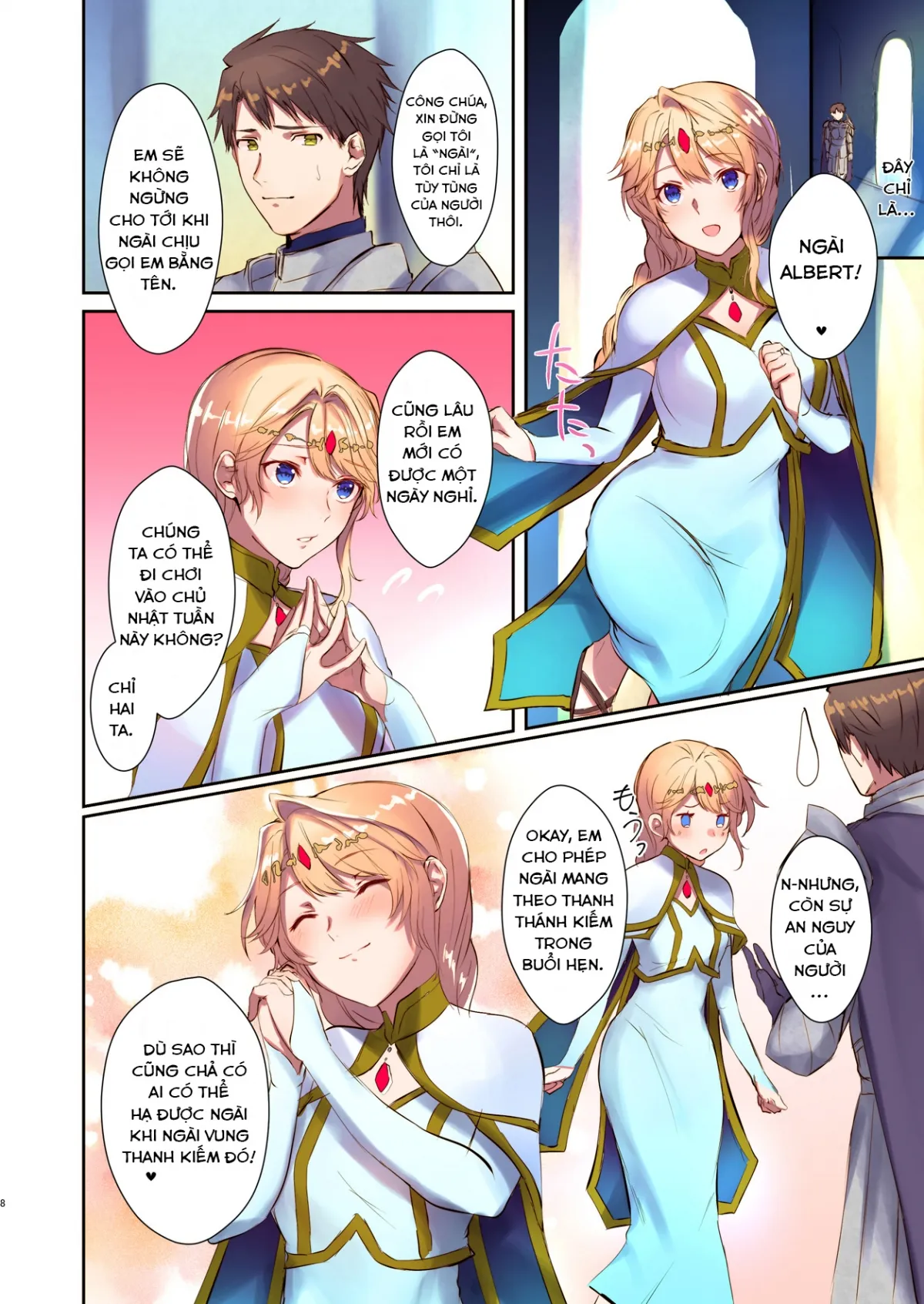 HentaiVN.net - Ảnh 7 - How to rescue the Demon King (TSF's F book 2020 No. 3) [Cách để cứu quỷ vương] - Oneshot