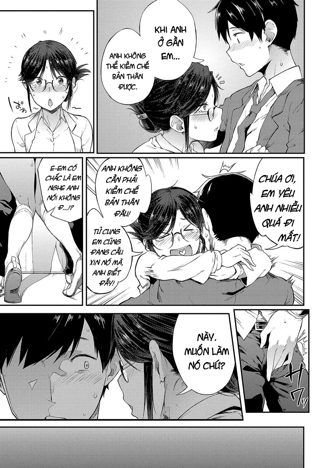 HentaiVN.net - Ảnh 10 - Sae-chan Sensei ha Gaman Dekinai [Professor Sae Can't Hold Herself Back] - Oneshot