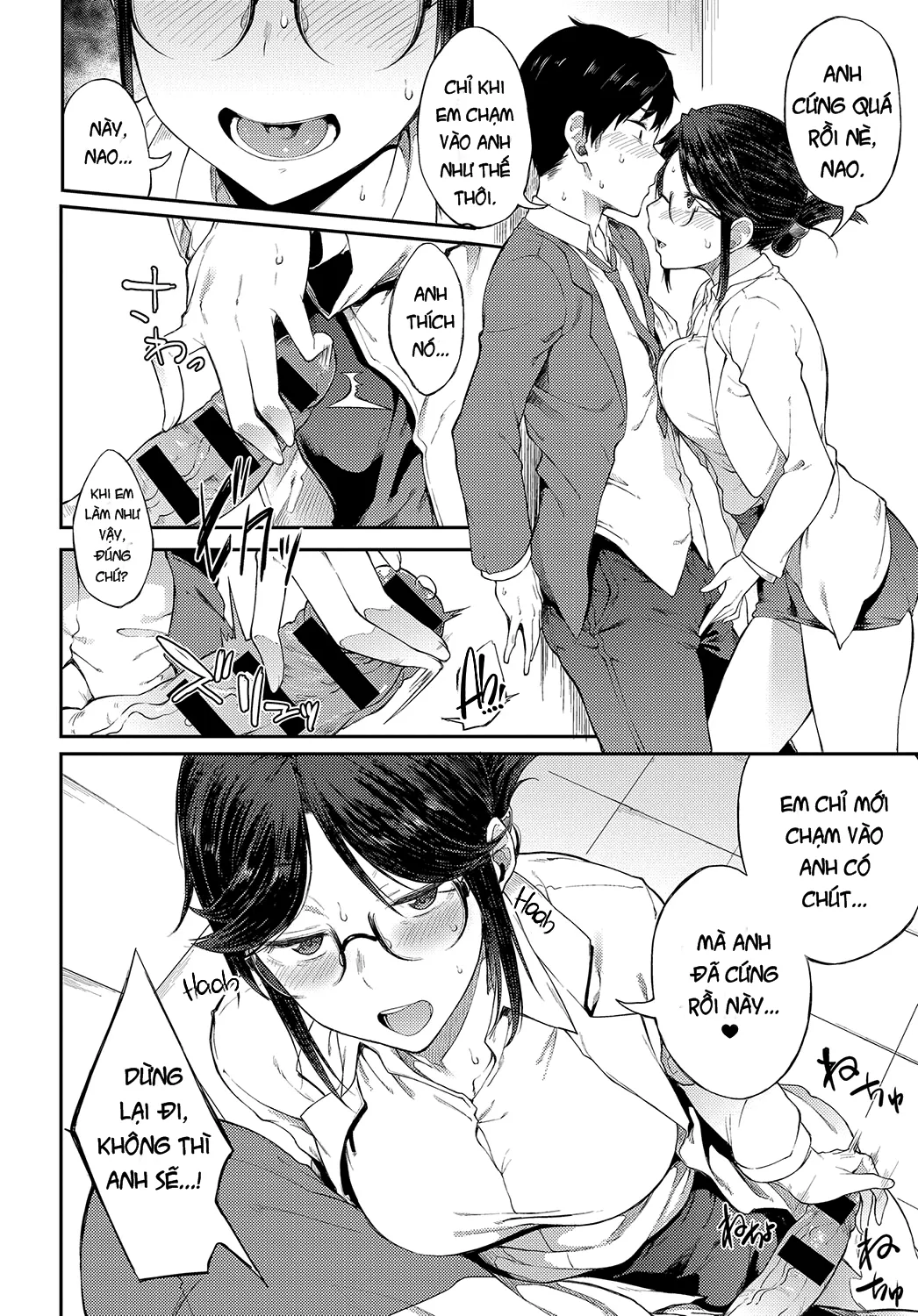 HentaiVN.net - Ảnh 11 - Sae-chan Sensei ha Gaman Dekinai [Professor Sae Can't Hold Herself Back] - Oneshot