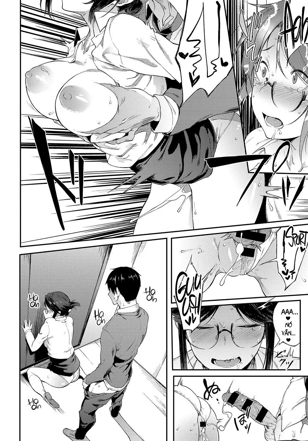 HentaiVN.net - Ảnh 15 - Sae-chan Sensei ha Gaman Dekinai [Professor Sae Can't Hold Herself Back] - Oneshot