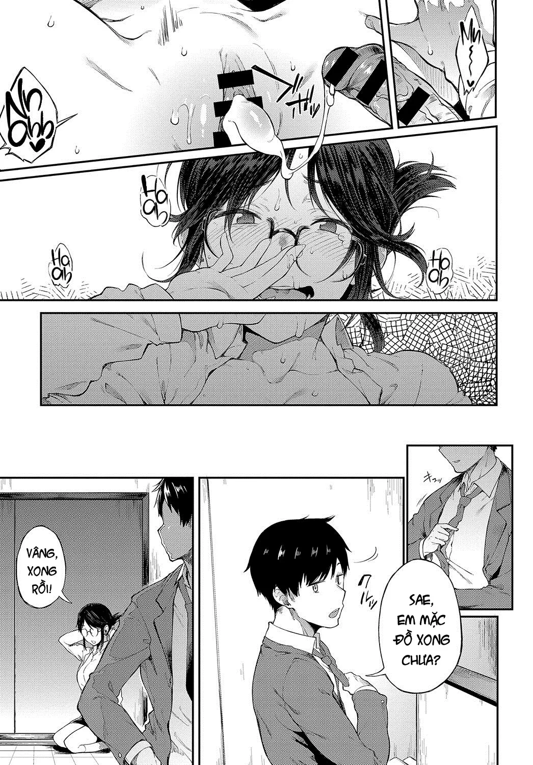 HentaiVN.net - Ảnh 20 - Sae-chan Sensei ha Gaman Dekinai [Professor Sae Can't Hold Herself Back] - Oneshot