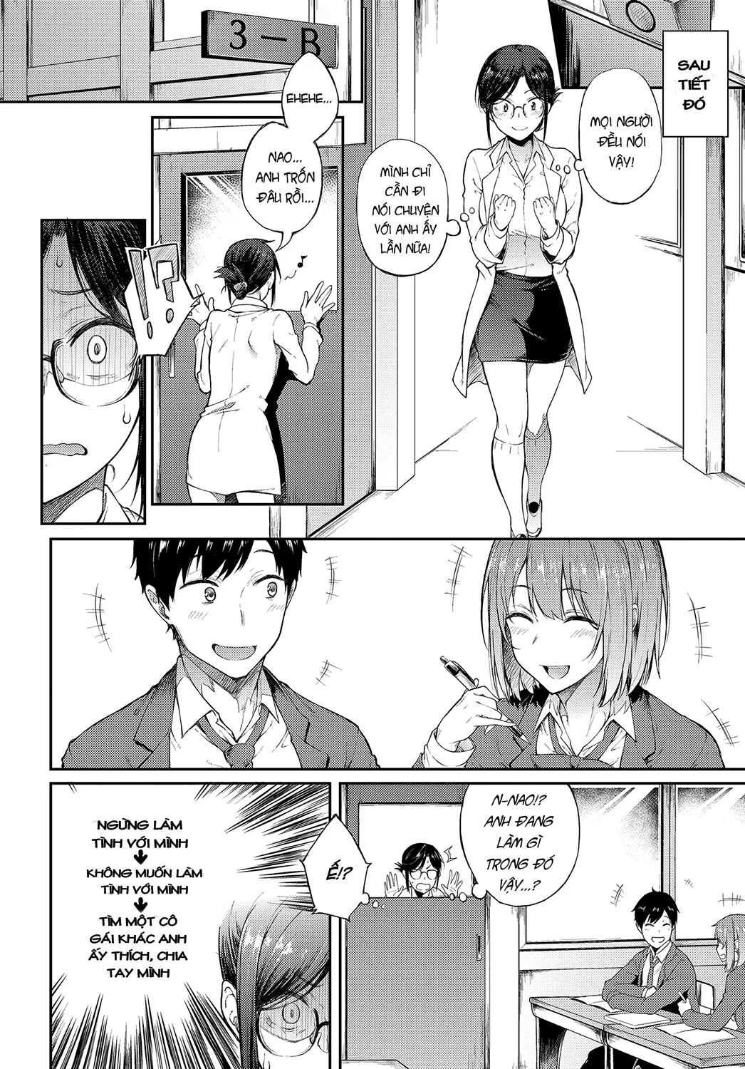 HentaiVN.net - Ảnh 7 - Sae-chan Sensei ha Gaman Dekinai [Professor Sae Can't Hold Herself Back] - Oneshot