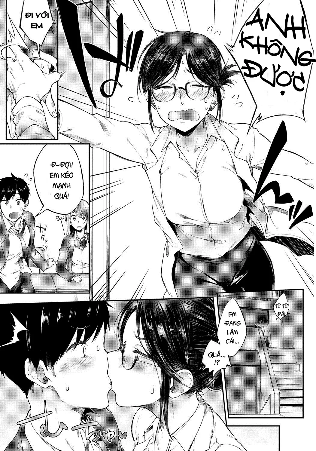 HentaiVN.net - Ảnh 8 - Sae-chan Sensei ha Gaman Dekinai [Professor Sae Can't Hold Herself Back] - Oneshot