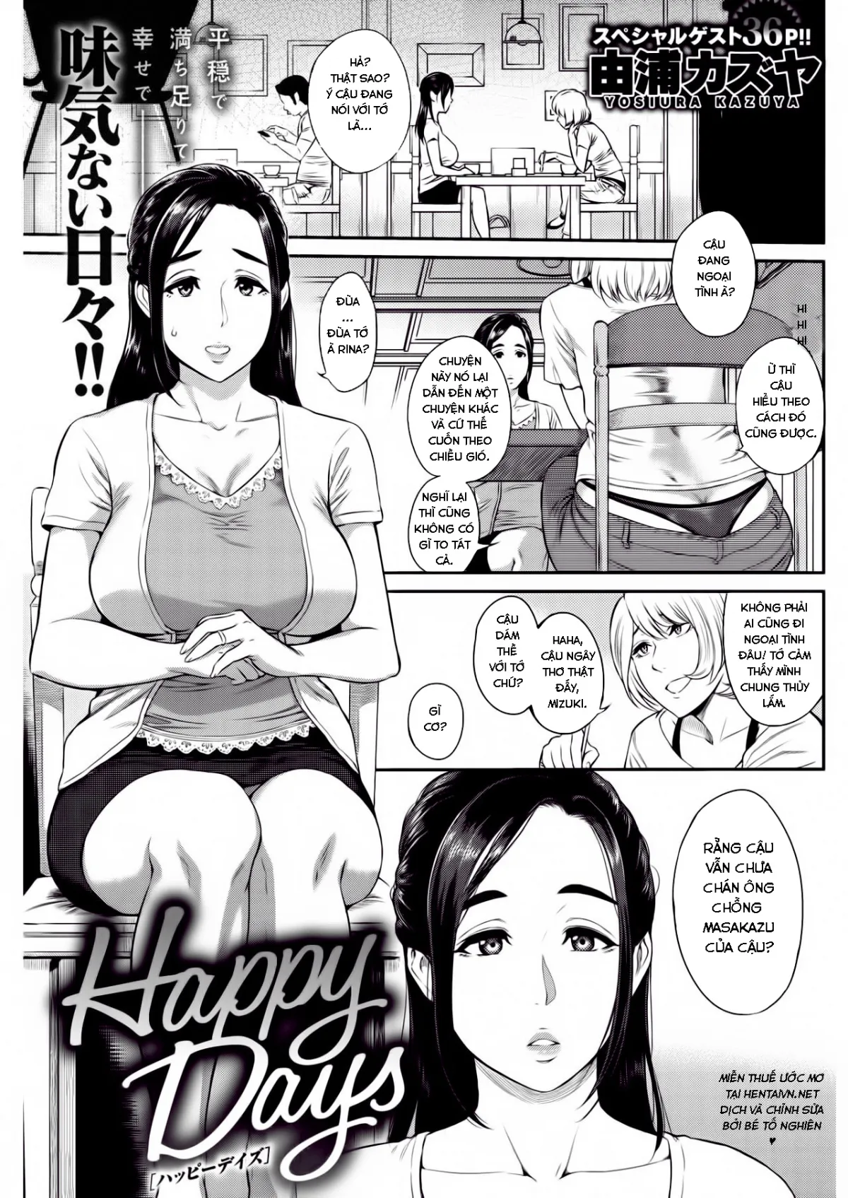 HentaiVN.net - Ảnh 3 - Những Ngày Hạnh Phúc! [Happy Days] - Oneshot Tuyệt Phẩm