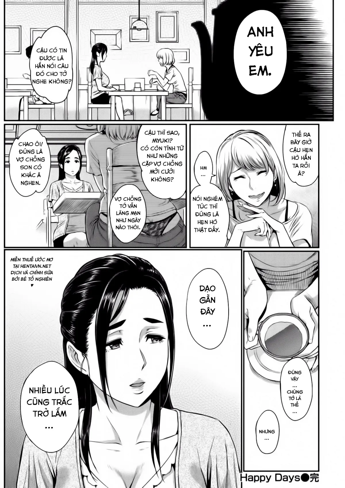 HentaiVN.net - Ảnh 37 - Những Ngày Hạnh Phúc! [Happy Days] - Oneshot Tuyệt Phẩm
