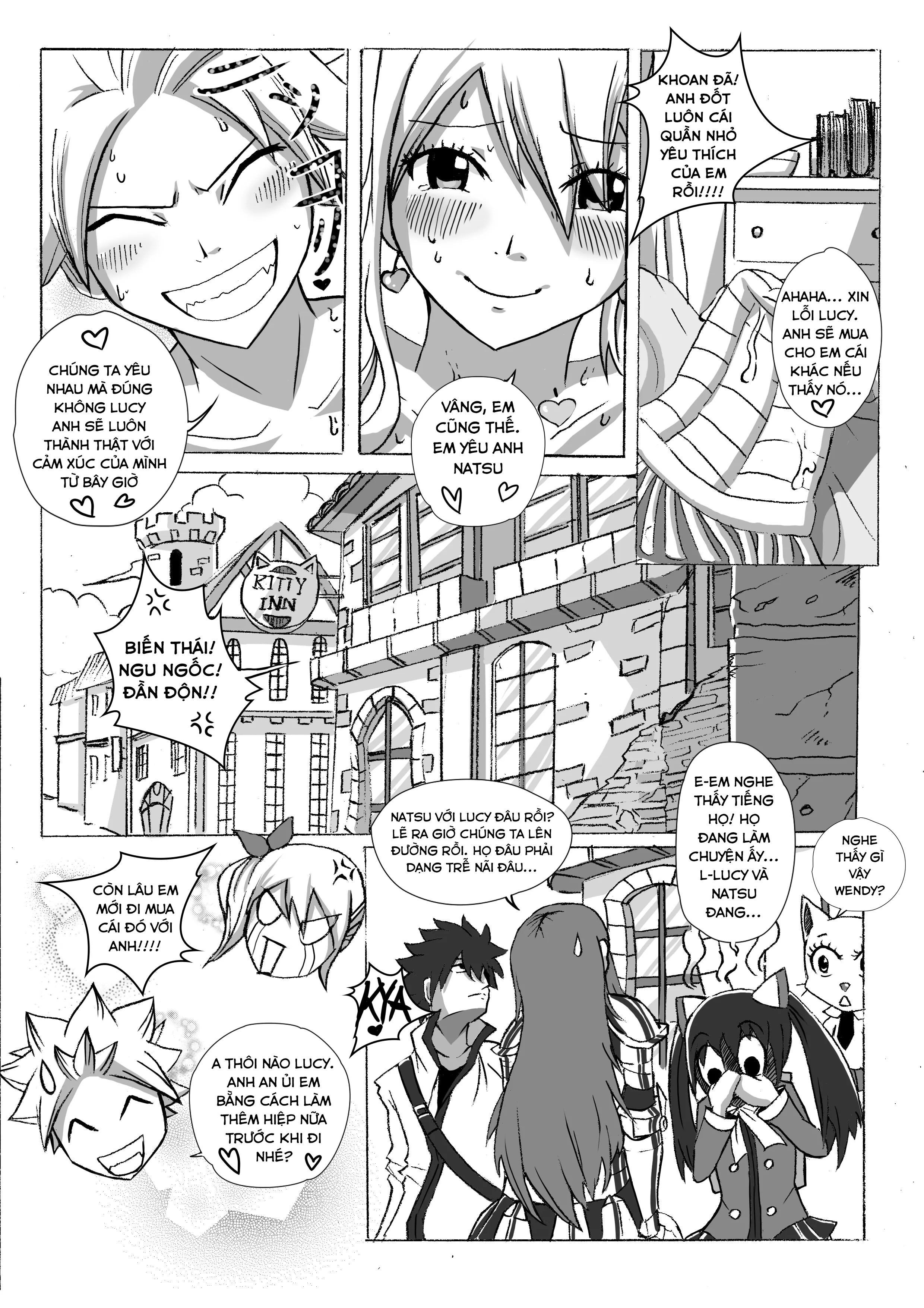 HentaiVN.net - Ảnh 15 - Cảm tình bộc phát (FAIRY TAIL) [Burst of Feelings] - Oneshot
