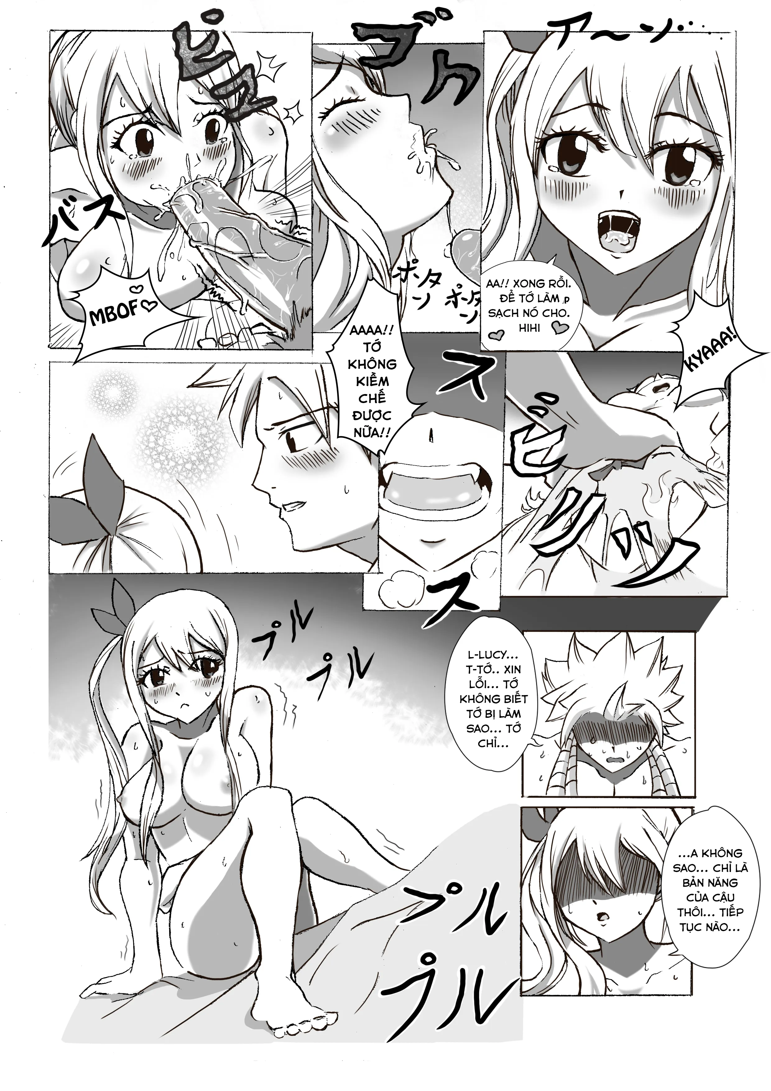 HentaiVN.net - Ảnh 5 - Cảm tình bộc phát (FAIRY TAIL) [Burst of Feelings] - Oneshot