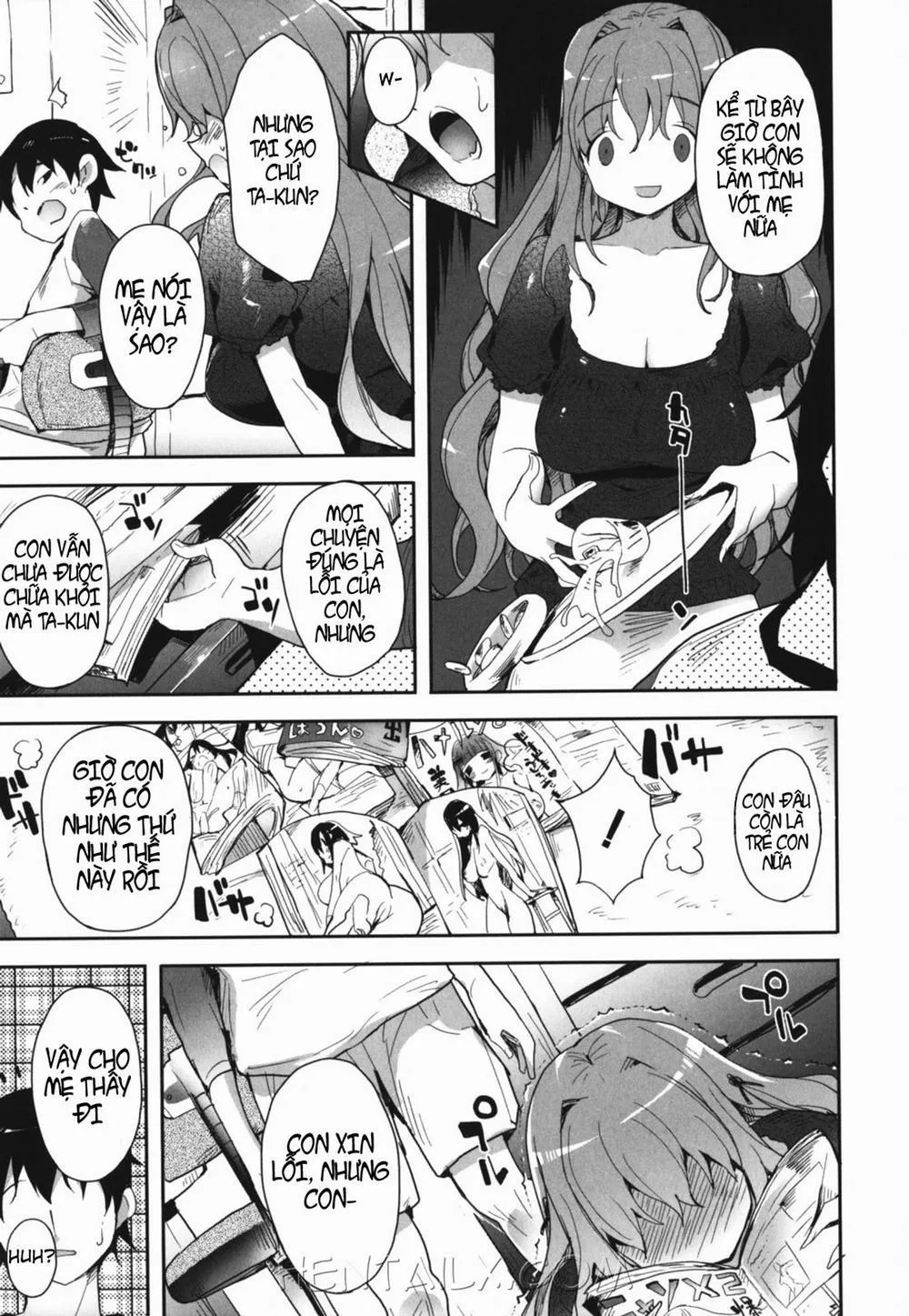 HentaiVN.net - Ảnh 7 - Mom And Wife - Oneshot