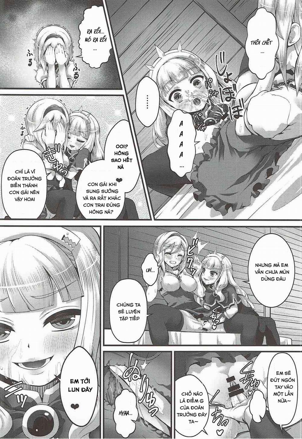 HentaiVN.net - Ảnh 18 - Renkinjutsu Nyotaika Gran ga Djeeta (Granblue Fantasy) [錬金女体化グランがジータ] - Oneshot