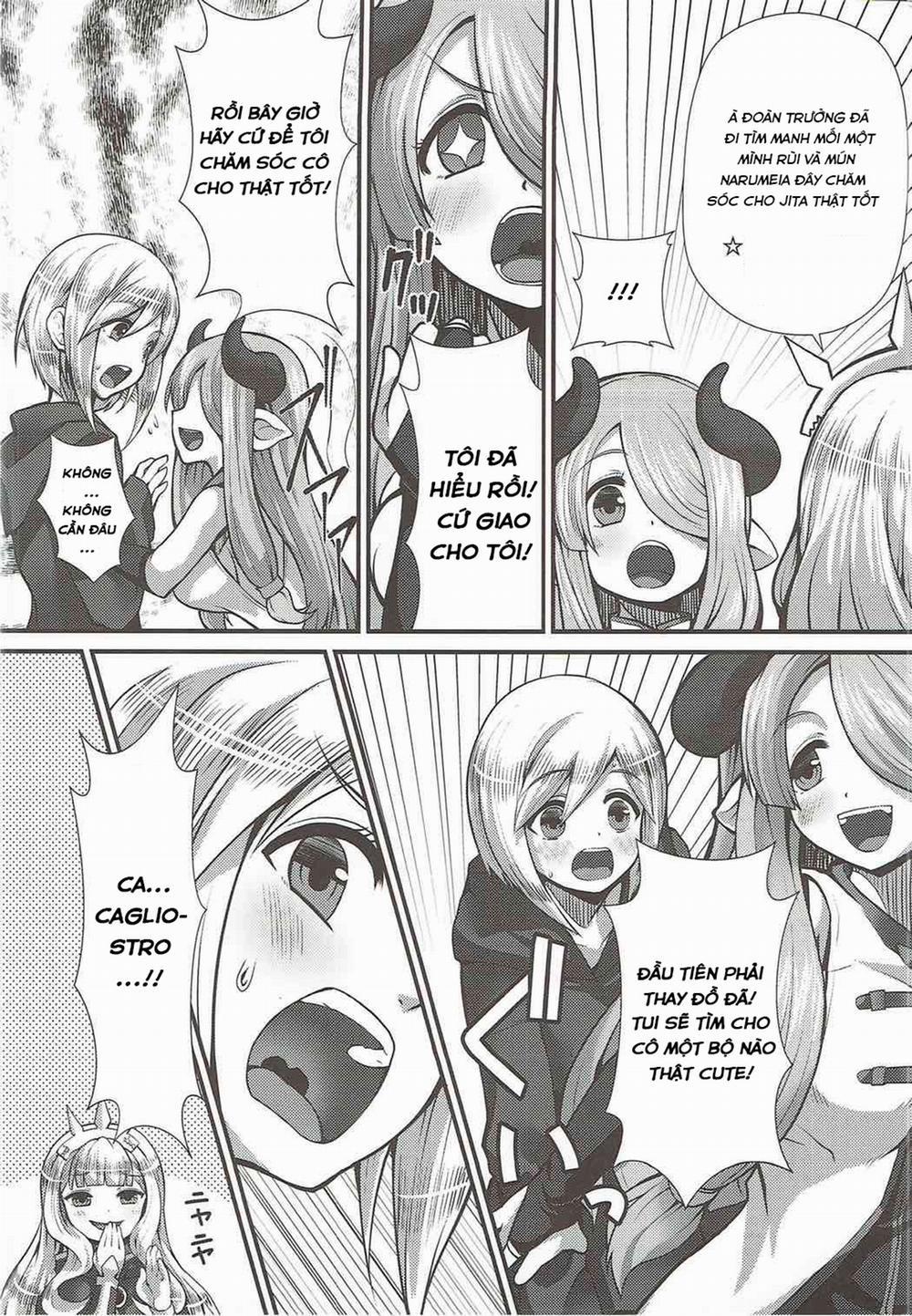 HentaiVN.net - Ảnh 9 - Renkinjutsu Nyotaika Gran ga Djeeta (Granblue Fantasy) [錬金女体化グランがジータ] - Oneshot