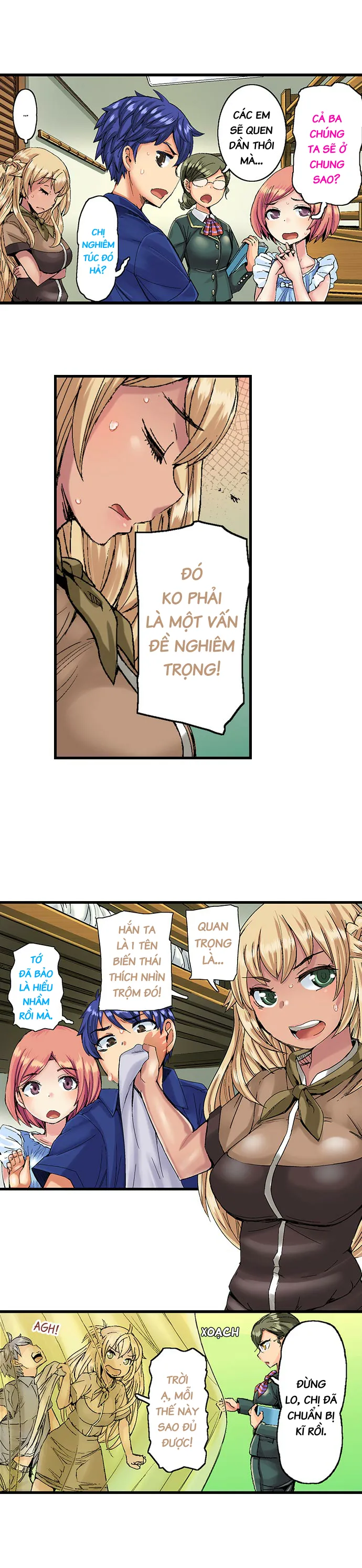 HentaiVN.net - Ảnh 8 - Làm tình với các cô nàng nóng bỏng. - Chap 1 : 3 người cùng phòng .