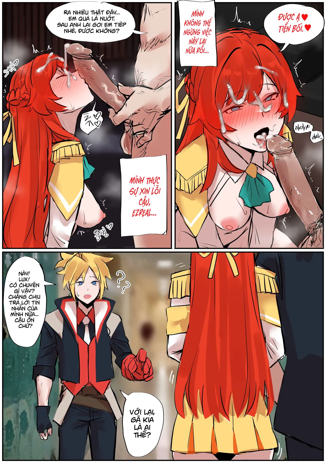 HentaiVN.net - Ảnh 19 - Tâm sự của Lux [Battle Academia Lux, Lux Học viện chiến binh, Lots of good mages] - Oneshot cheating