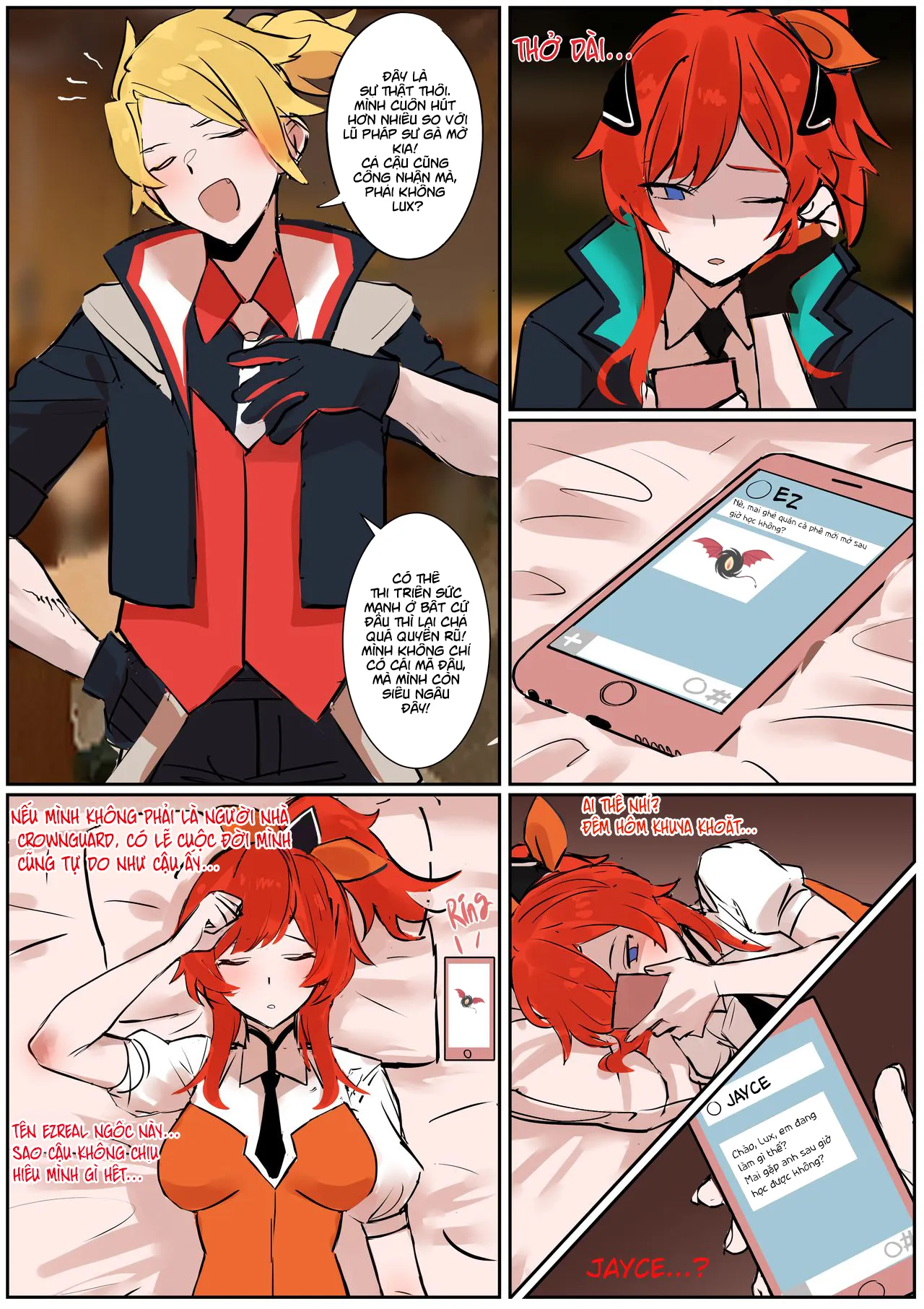 HentaiVN.net - Ảnh 7 - Tâm sự của Lux [Battle Academia Lux, Lux Học viện chiến binh, Lots of good mages] - Oneshot cheating