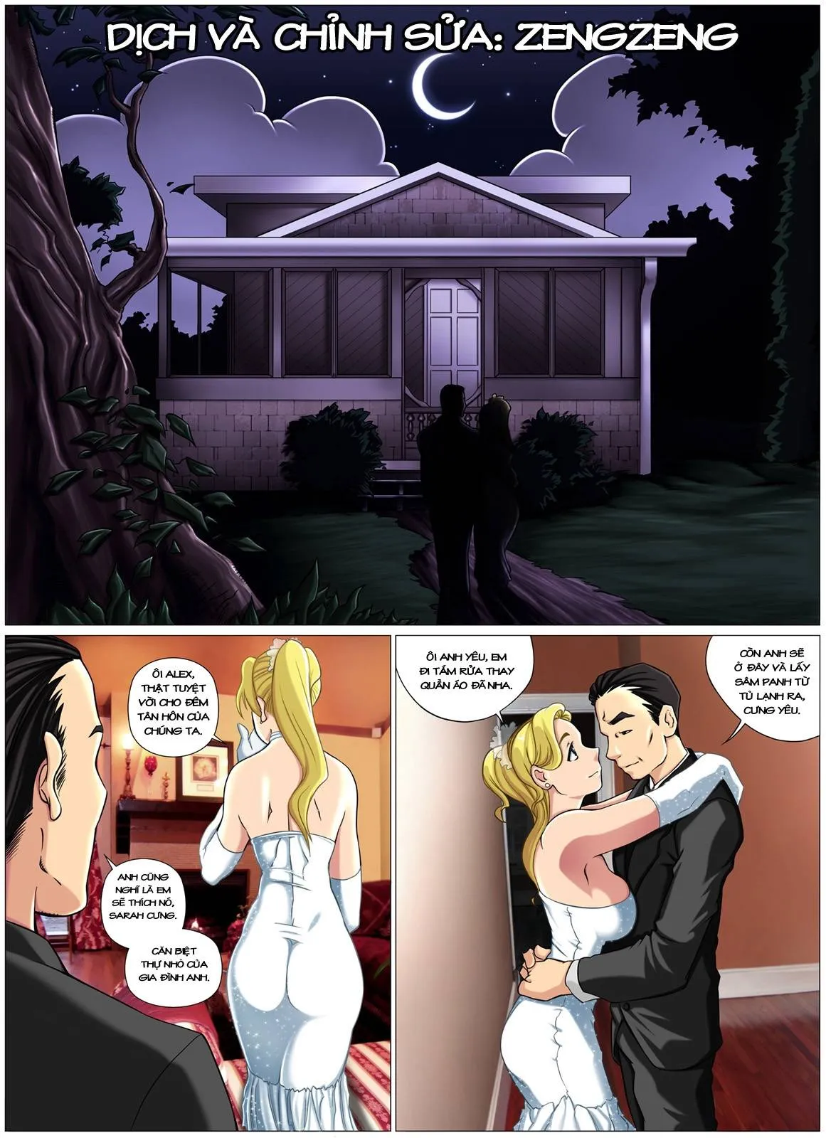 HentaiVN.net - Ảnh 3 - Monster Wedding Night - Oneshot