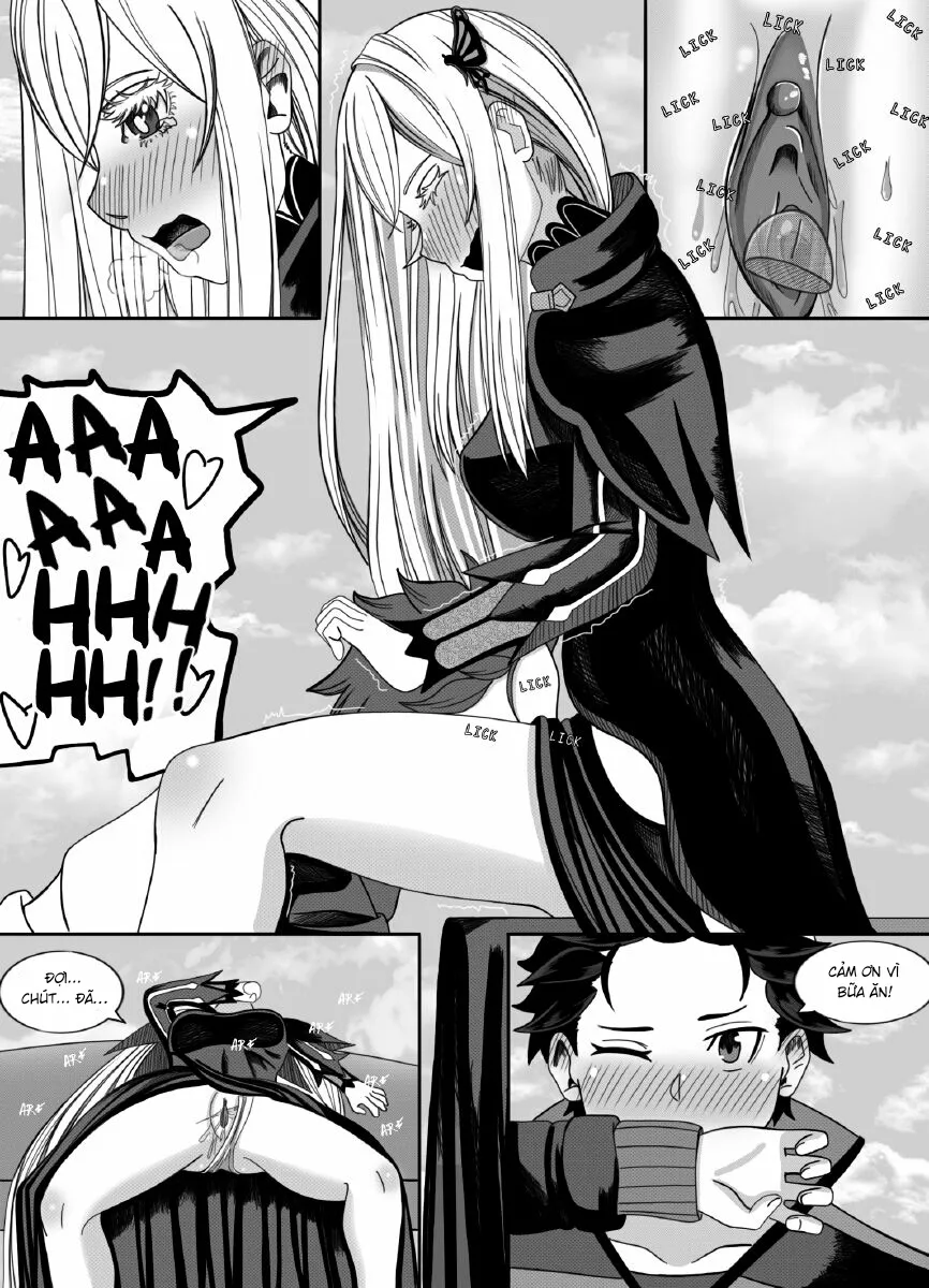 HentaiVN.net - Ảnh 9 - Tea Time (Re:Zero kara Hajimeru Isekai Seikatsu) - Oneshot