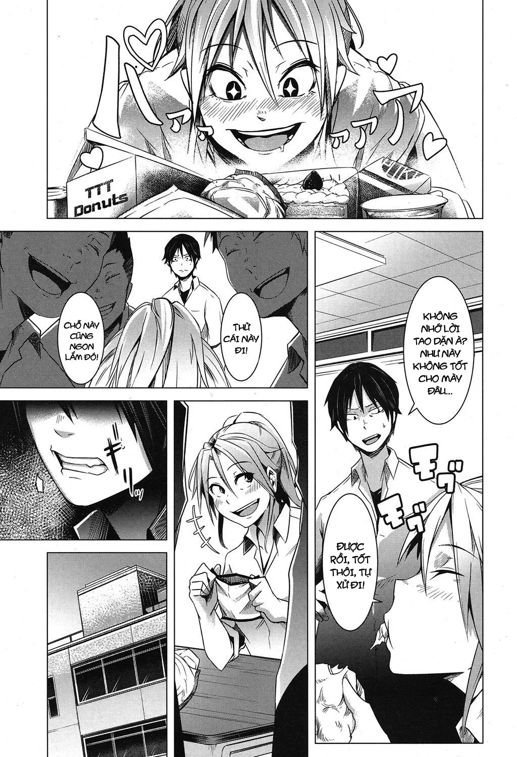HentaiVN.net - Ảnh 10 - Thủ lĩnh chúng tôi là một người chuyển giới [Orera no Heddo wa Nyotaika Yannkii] - Oneshot