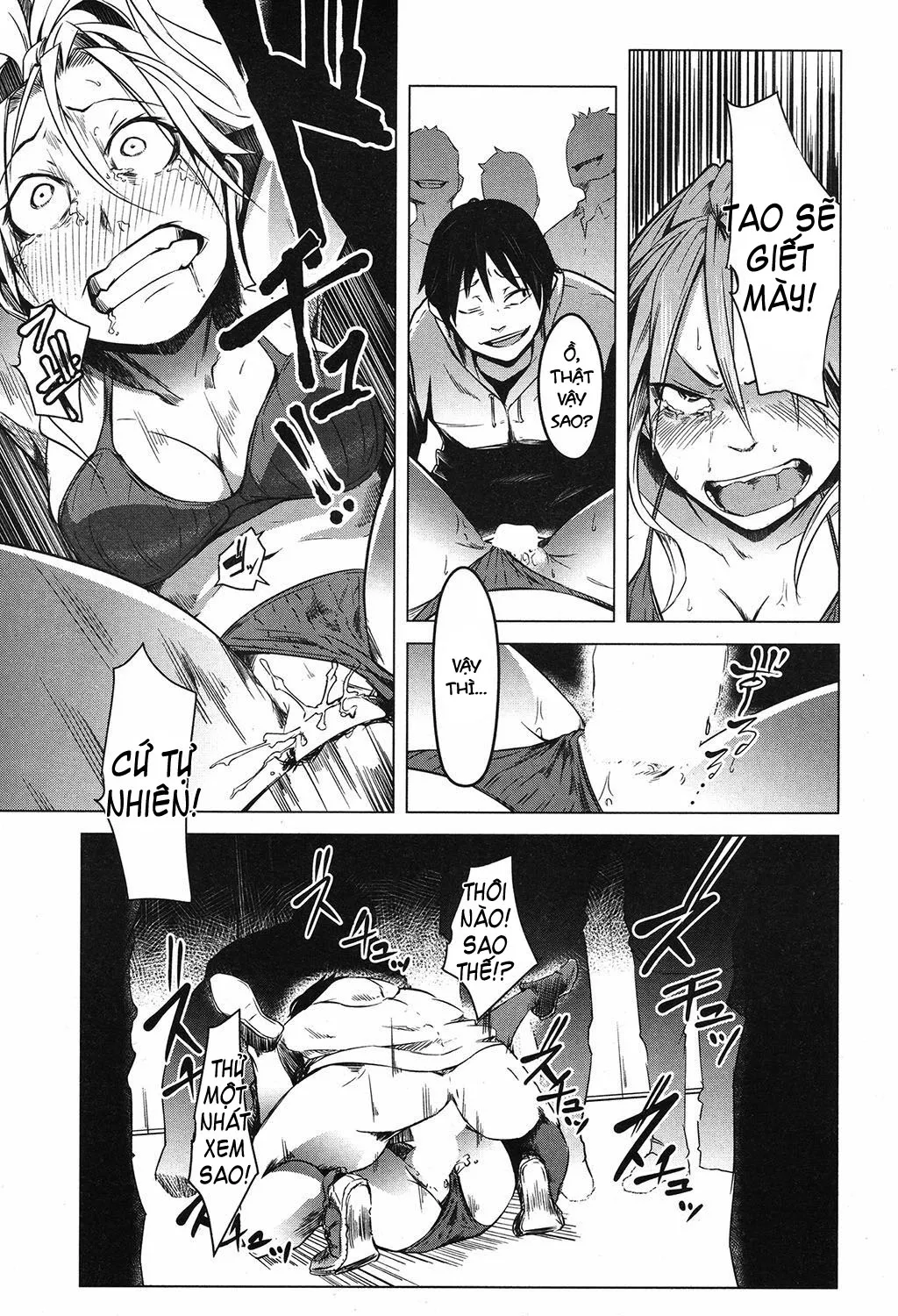 HentaiVN.net - Ảnh 20 - Thủ lĩnh chúng tôi là một người chuyển giới [Orera no Heddo wa Nyotaika Yannkii] - Oneshot