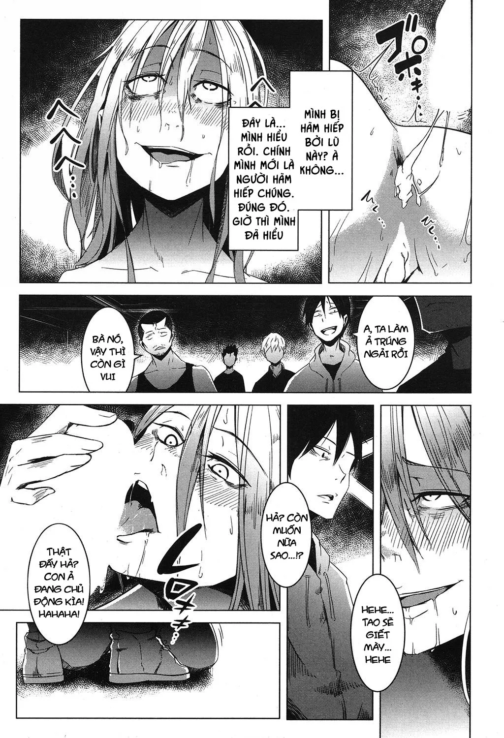 HentaiVN.net - Ảnh 32 - Thủ lĩnh chúng tôi là một người chuyển giới [Orera no Heddo wa Nyotaika Yannkii] - Oneshot