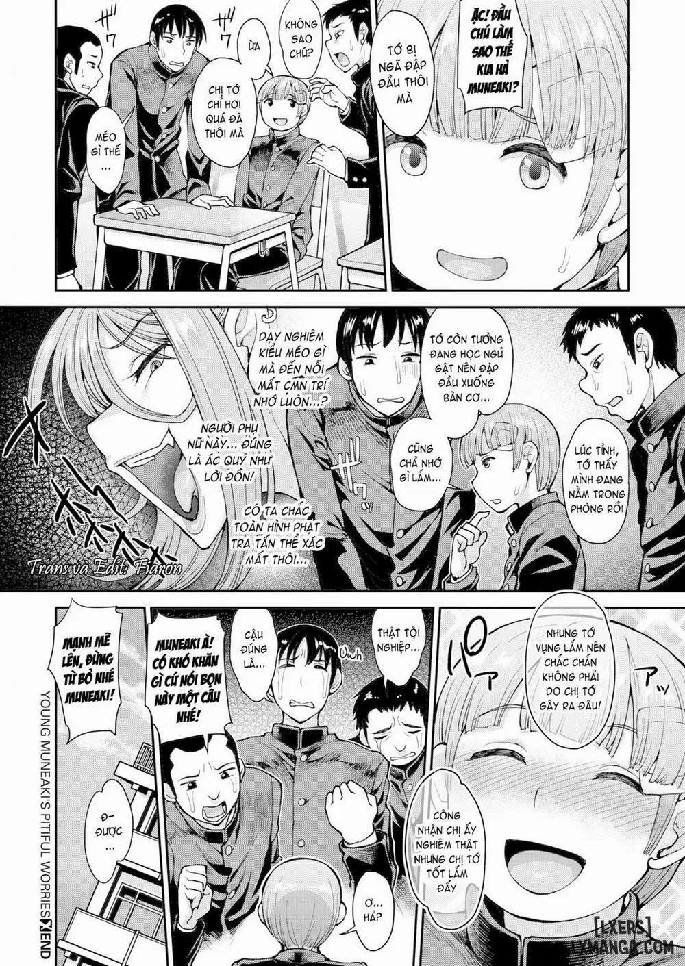HentaiVN.net - Ảnh 26 - Young Muneaki's Pitiful Worries - Oneshot