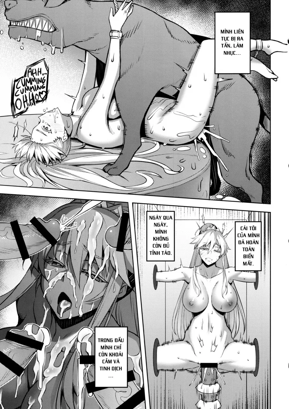HentaiVN.net - Ảnh 19 - Eikou no Rakujitsu - Oneshot