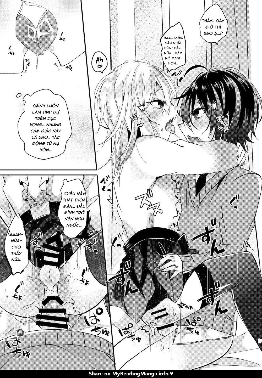 HentaiVN.net - Ảnh 14 - Thầy Hanazono phòng y tế - one shot