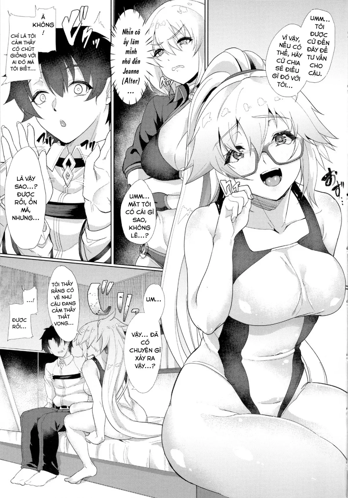 HentaiVN.net - Ảnh 4 - Even Knowing That It's a Trap, I (An NTR Victim) Can't Resist My Friend's Touch-Heavy Jeanne! [Even Knowing That It's a Trap, I (An NTR Victim) Can't Resist My Friend's Touch-Heavy Jeanne!] - Oneshot [Nuột but not ngọt]