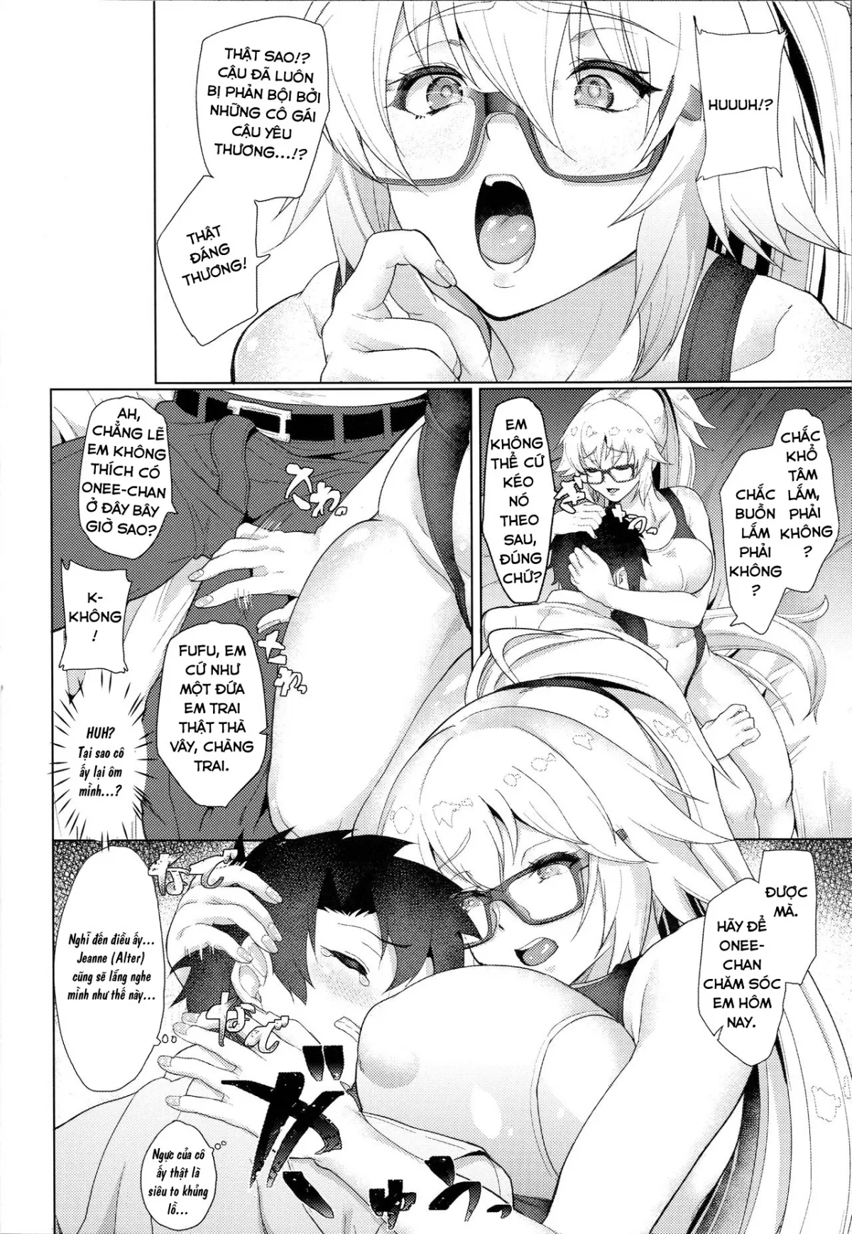 HentaiVN.net - Ảnh 7 - Even Knowing That It's a Trap, I (An NTR Victim) Can't Resist My Friend's Touch-Heavy Jeanne! [Even Knowing That It's a Trap, I (An NTR Victim) Can't Resist My Friend's Touch-Heavy Jeanne!] - Oneshot [Nuột but not ngọt]
