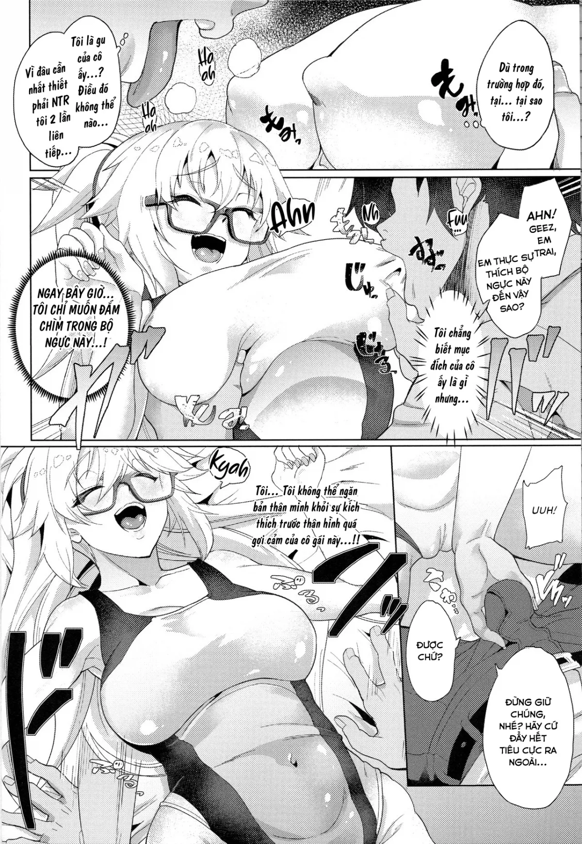 HentaiVN.net - Ảnh 9 - Even Knowing That It's a Trap, I (An NTR Victim) Can't Resist My Friend's Touch-Heavy Jeanne! [Even Knowing That It's a Trap, I (An NTR Victim) Can't Resist My Friend's Touch-Heavy Jeanne!] - Oneshot [Nuột but not ngọt]
