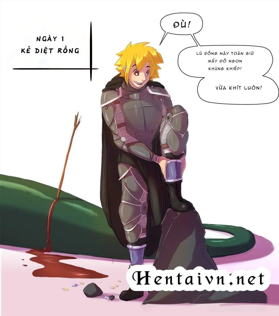 HentaiVN.net - Ảnh 3 - Dragon-Cuntboy Knight - Oneshot