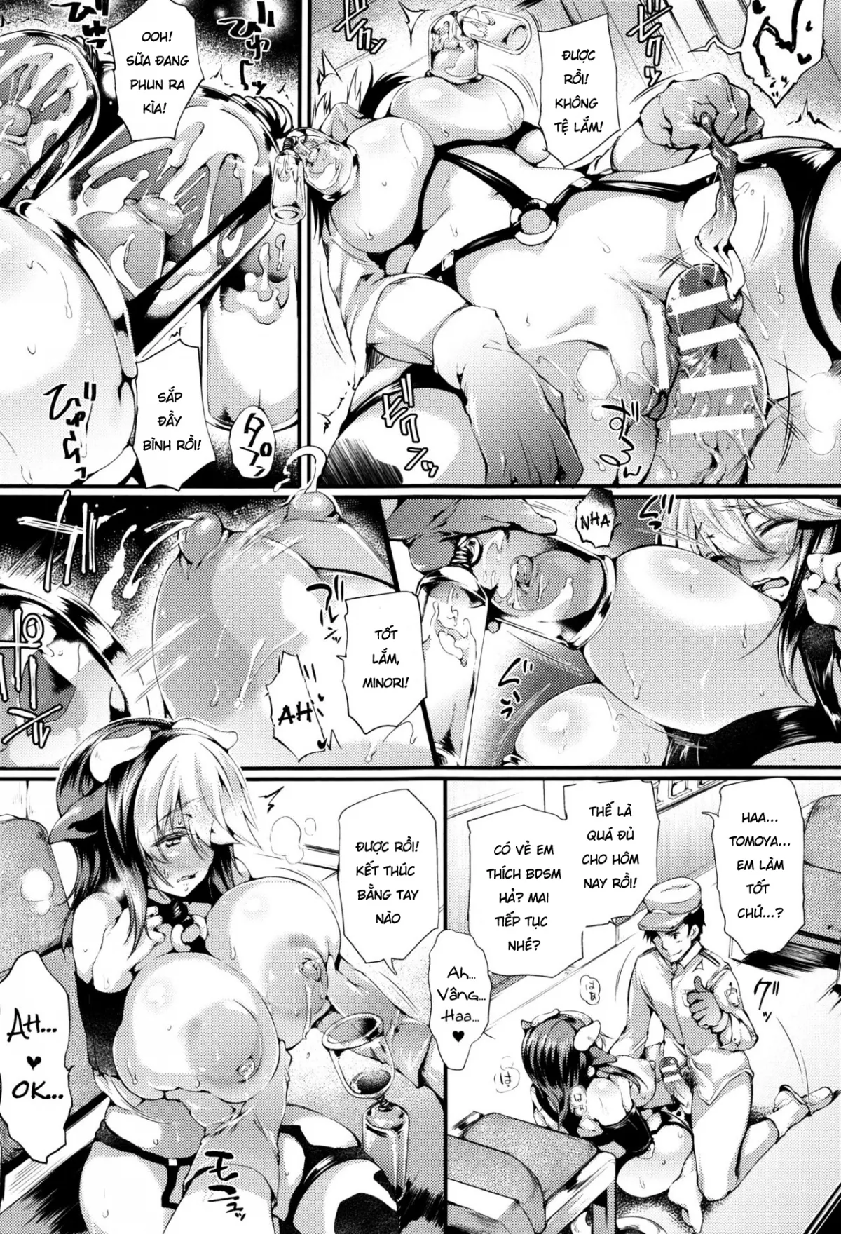 HentaiVN.net - Ảnh 10 - Sakusaku Meat Pie [搾々みーとぱい] - Chap 1 - Nàng bò sữa
