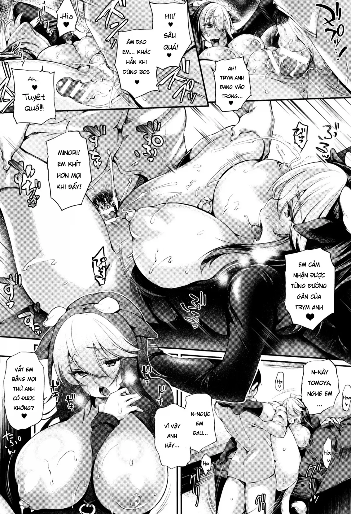HentaiVN.net - Ảnh 24 - Sakusaku Meat Pie [搾々みーとぱい] - Chap 1 - Nàng bò sữa