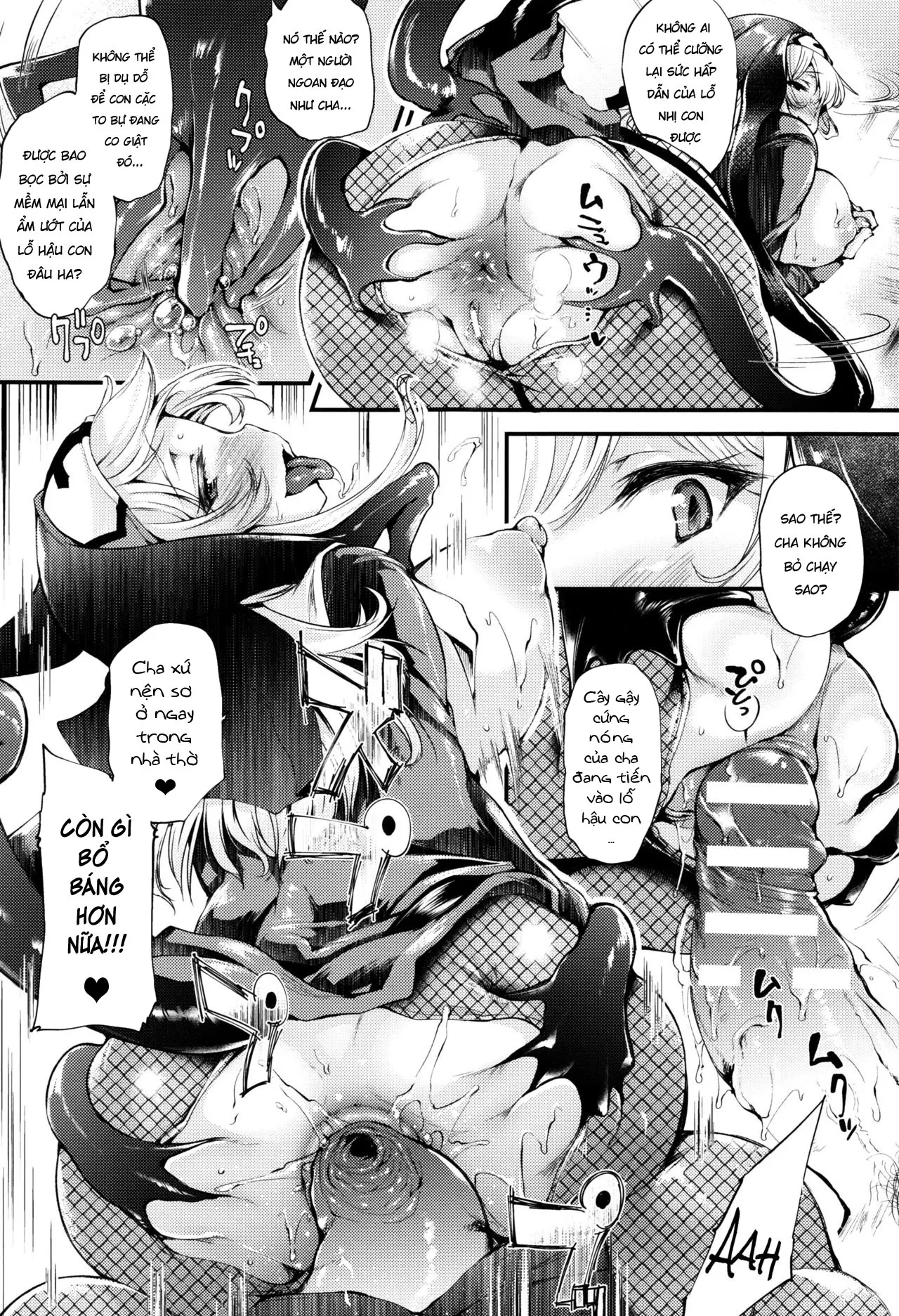 HentaiVN.net - Ảnh 10 - Sakusaku Meat Pie [搾々みーとぱい] - Chap 2 - Sơ damdang