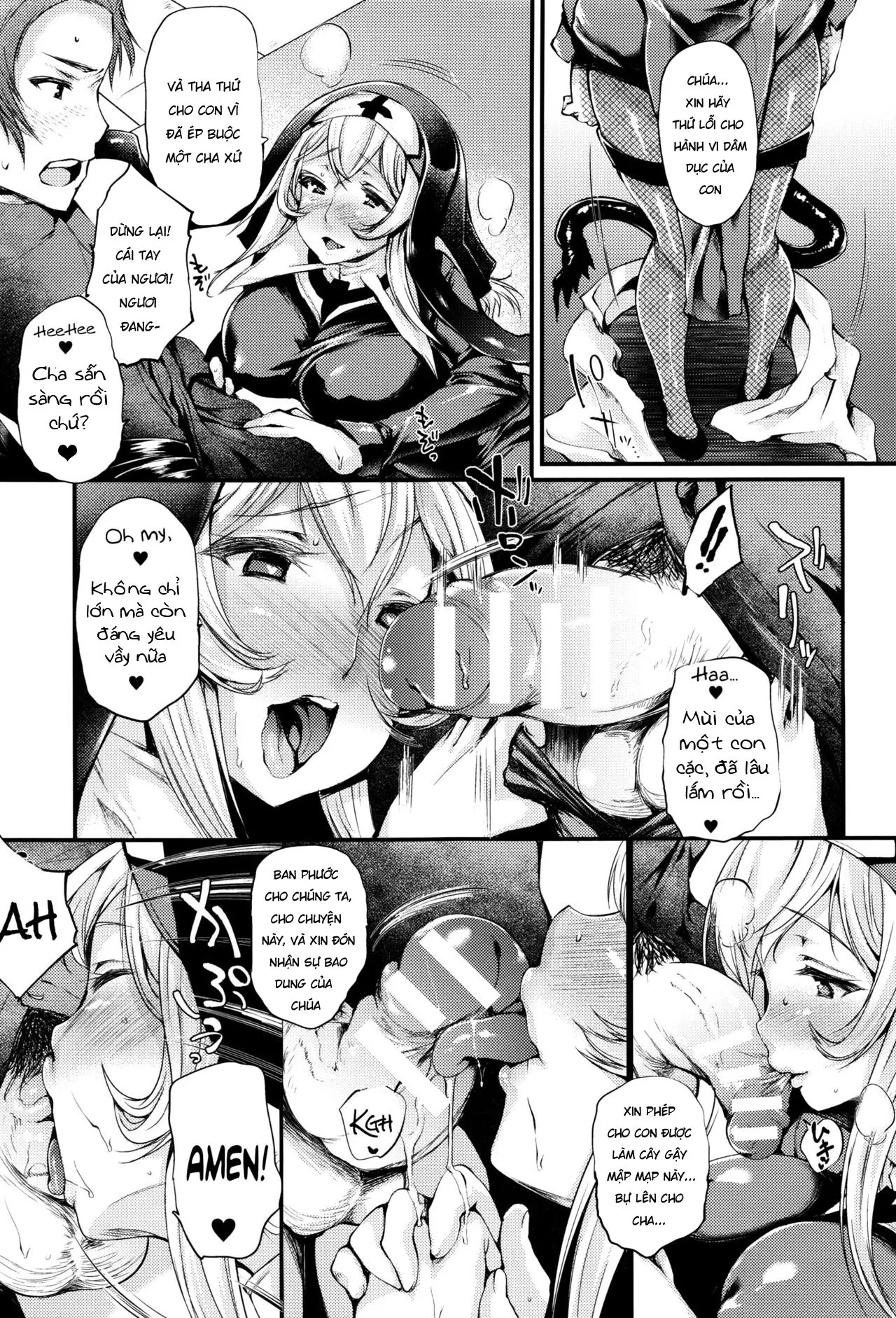 HentaiVN.net - Ảnh 6 - Sakusaku Meat Pie [搾々みーとぱい] - Chap 2 - Sơ damdang